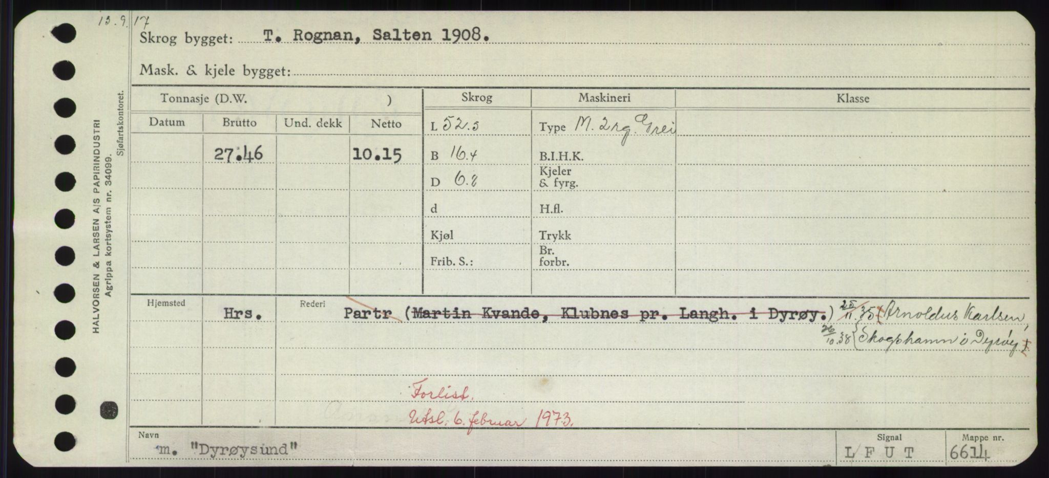 Sjøfartsdirektoratet med forløpere, Skipsmålingen, AV/RA-S-1627/H/Hd/L0008: Fartøy, C-D, s. 733