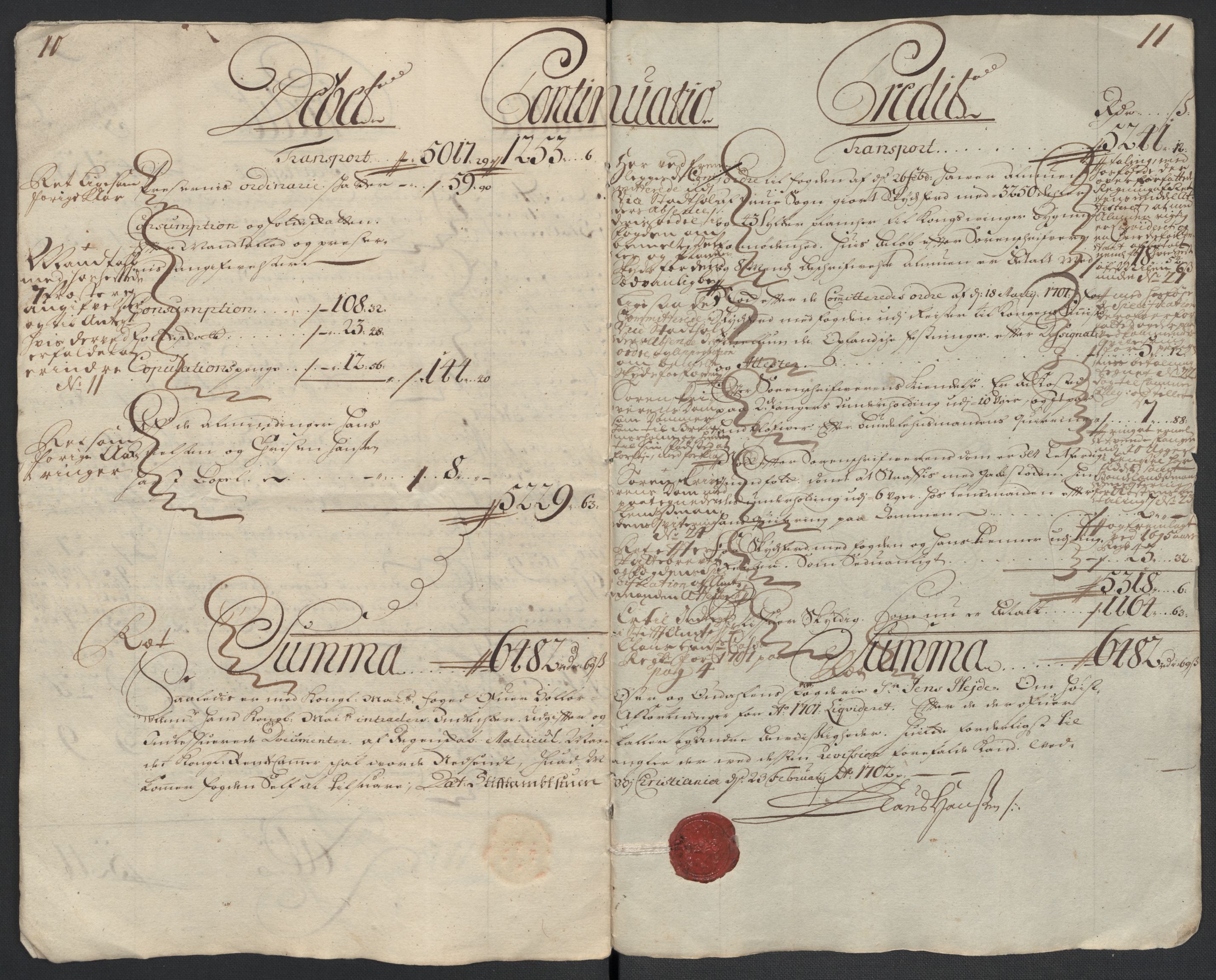 Rentekammeret inntil 1814, Reviderte regnskaper, Fogderegnskap, AV/RA-EA-4092/R13/L0839: Fogderegnskap Solør, Odal og Østerdal, 1701, s. 18