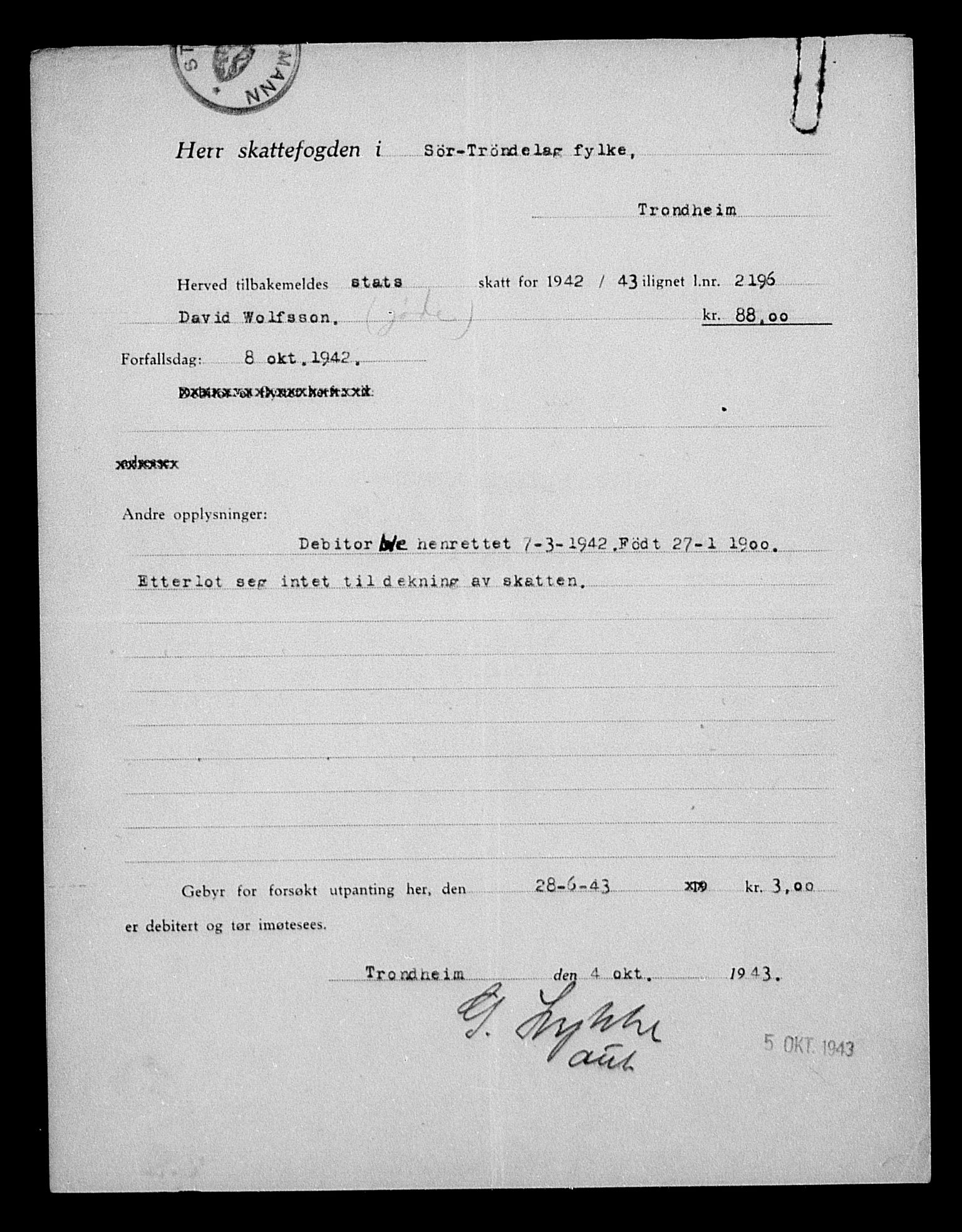 Justisdepartementet, Tilbakeføringskontoret for inndratte formuer, RA/S-1564/H/Hc/Hca/L0909: --, 1945-1947, s. 570