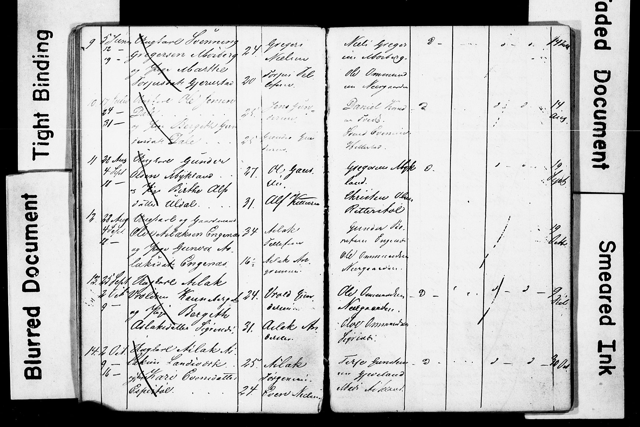 Åmli sokneprestkontor, AV/SAK-1111-0050/F/Ff/L0001: Kladd til kirkebok nr. A VI 19, 1848-1864