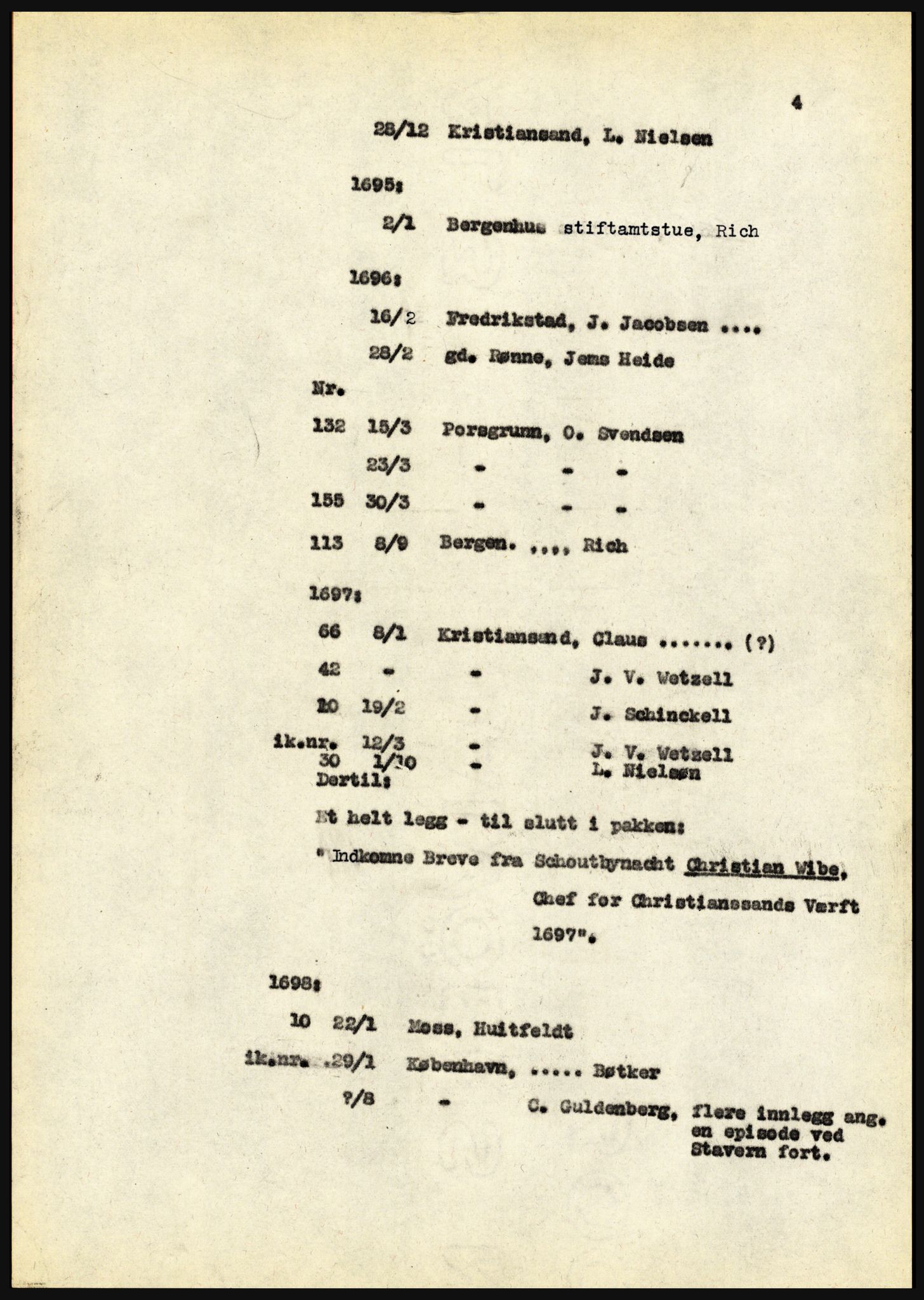 Riksarkivet, Seksjon for eldre arkiv og spesialsamlinger, AV/RA-EA-6797/H/Ha, 1953, s. 4