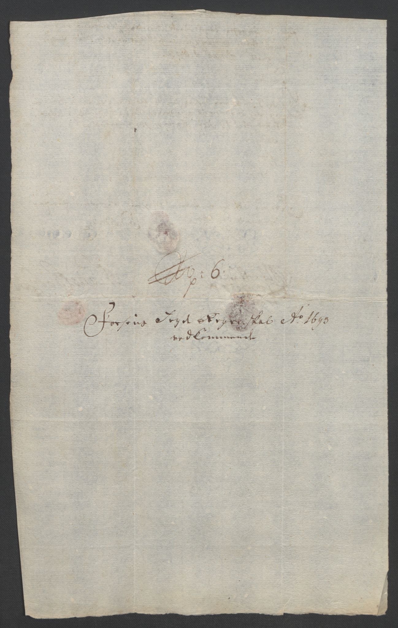 Rentekammeret inntil 1814, Reviderte regnskaper, Fogderegnskap, RA/EA-4092/R57/L3849: Fogderegnskap Fosen, 1692-1693, s. 508