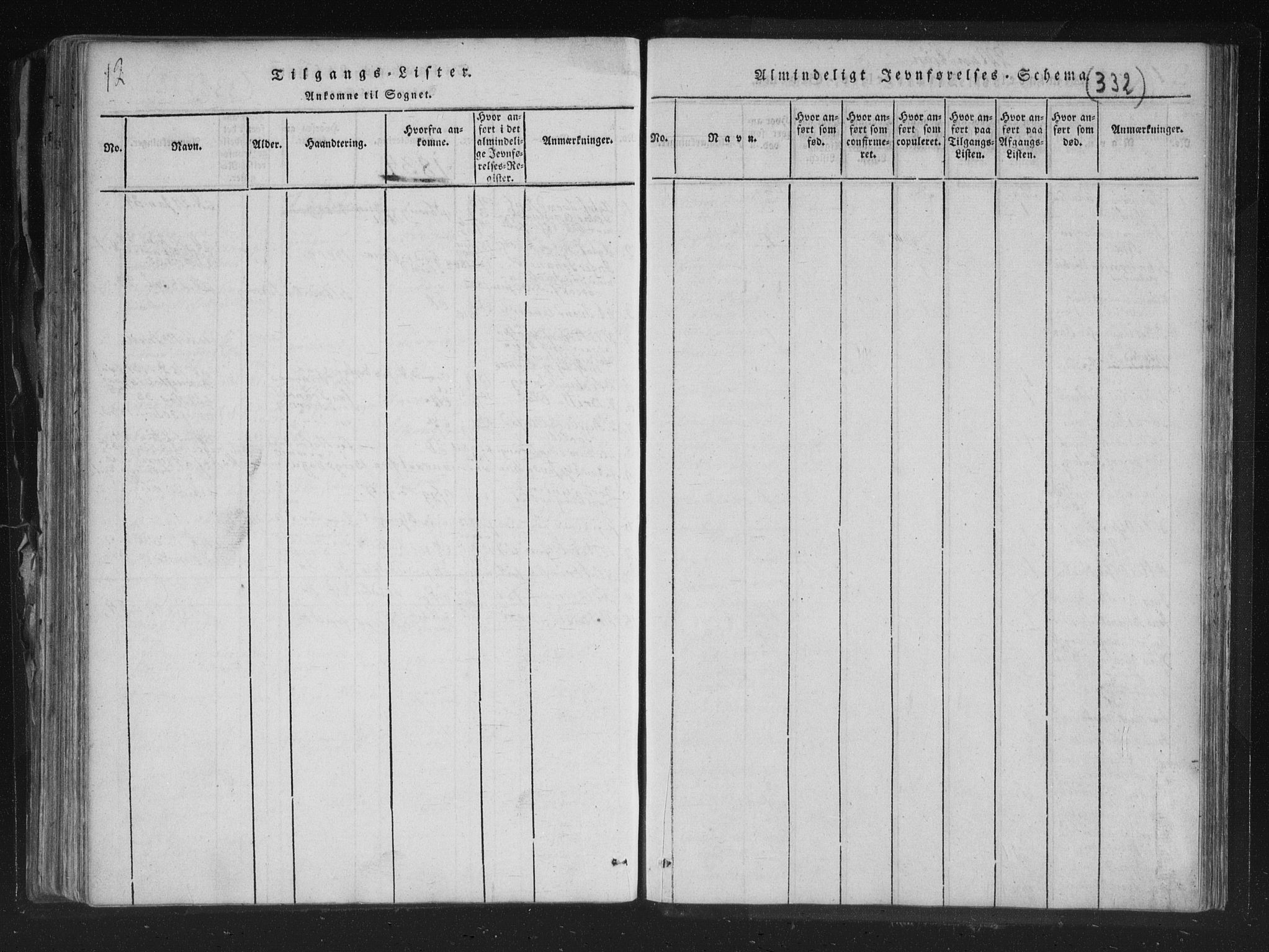 Aremark prestekontor Kirkebøker, SAO/A-10899/F/Fc/L0001: Ministerialbok nr. III 1, 1814-1834, s. 12