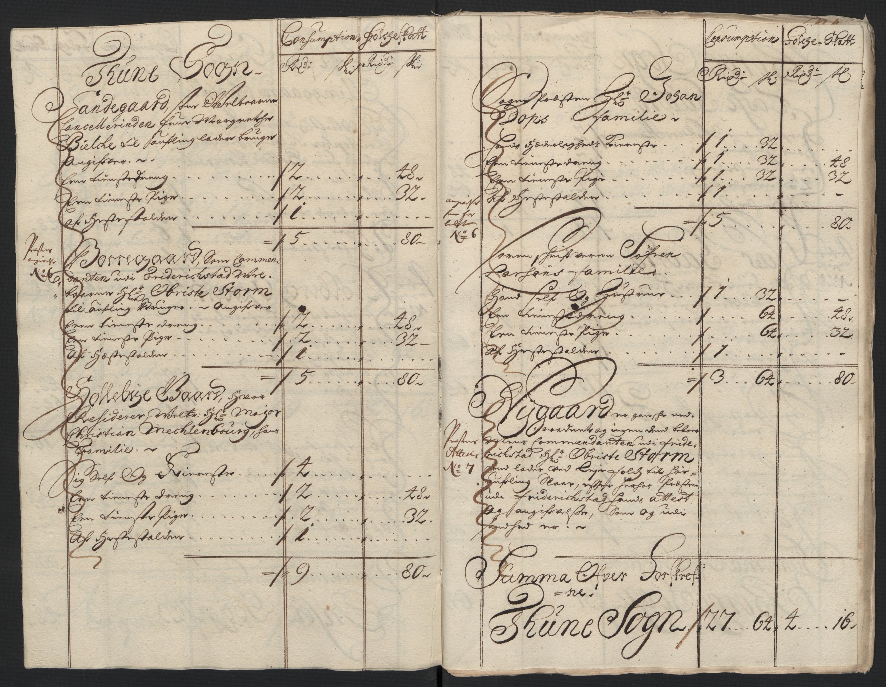 Rentekammeret inntil 1814, Reviderte regnskaper, Fogderegnskap, AV/RA-EA-4092/R04/L0127: Fogderegnskap Moss, Onsøy, Tune, Veme og Åbygge, 1698, s. 69