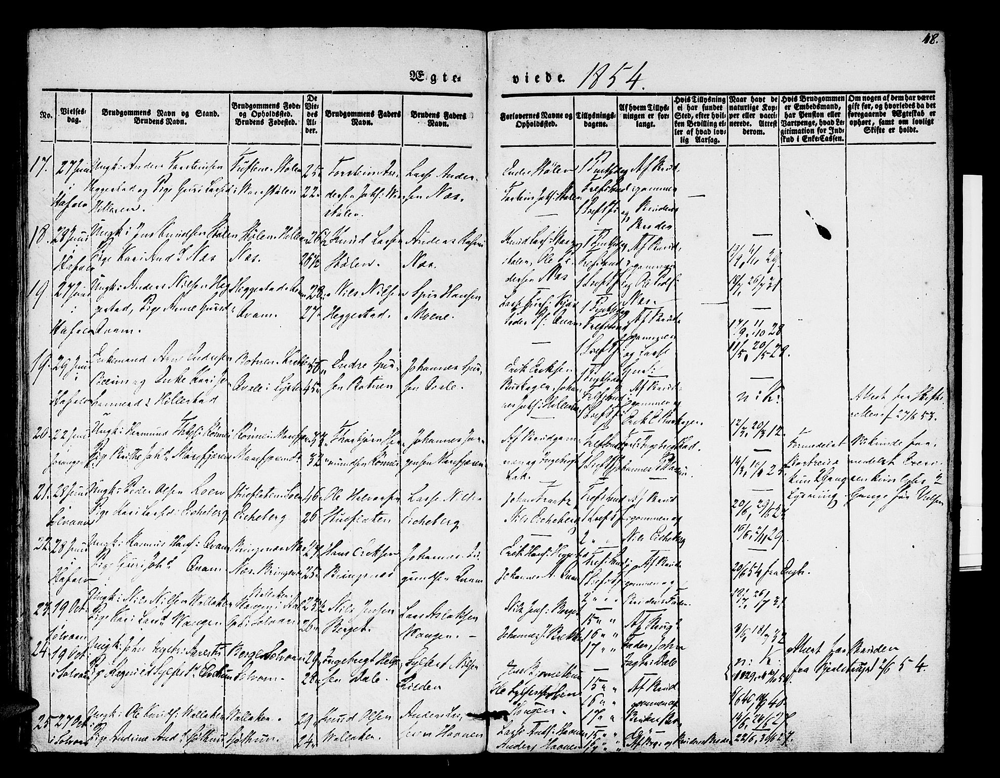 Hafslo sokneprestembete, AV/SAB-A-80301/H/Haa/Haaa/L0007: Ministerialbok nr. A 7, 1834-1854, s. 48