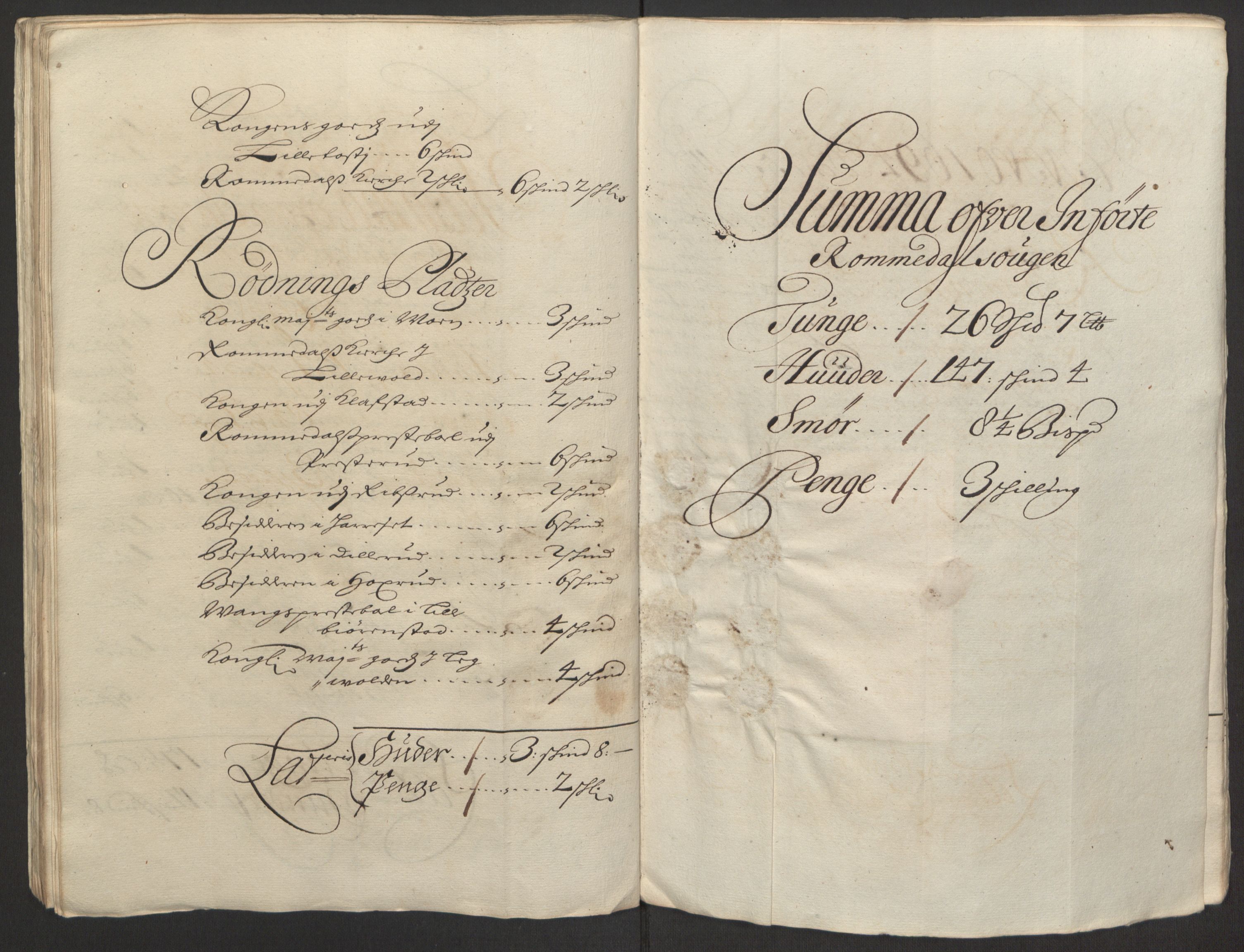 Rentekammeret inntil 1814, Reviderte regnskaper, Fogderegnskap, AV/RA-EA-4092/R16/L1035: Fogderegnskap Hedmark, 1694, s. 177