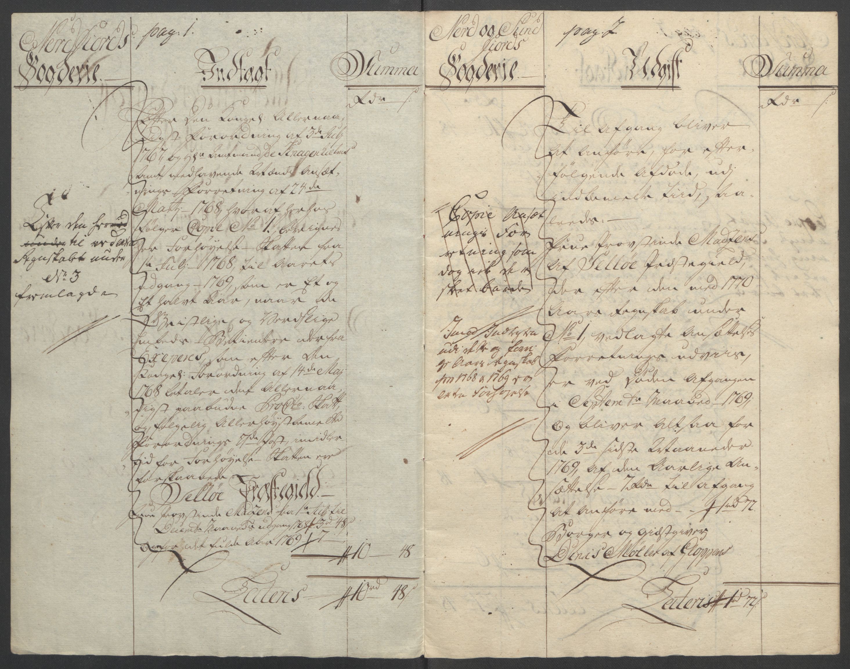 Rentekammeret inntil 1814, Reviderte regnskaper, Fogderegnskap, AV/RA-EA-4092/R53/L3550: Ekstraskatten Sunn- og Nordfjord, 1762-1771, s. 256