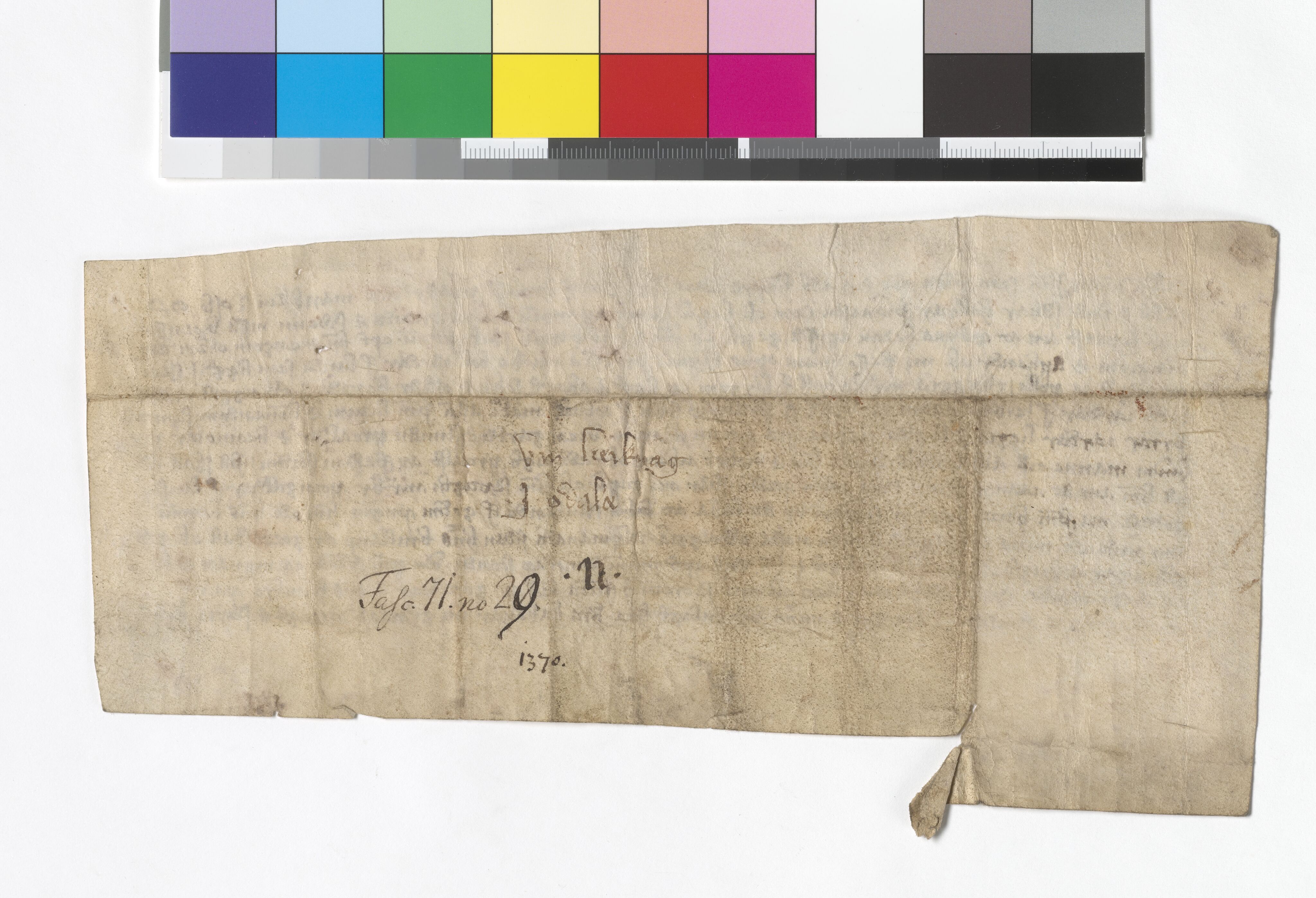 Riksarkivets diplomsamling, AV/RA-EA-5965/F05/L0175: NRA AM fasc. 71 nr. 13-35, 1368-1372, s. 19