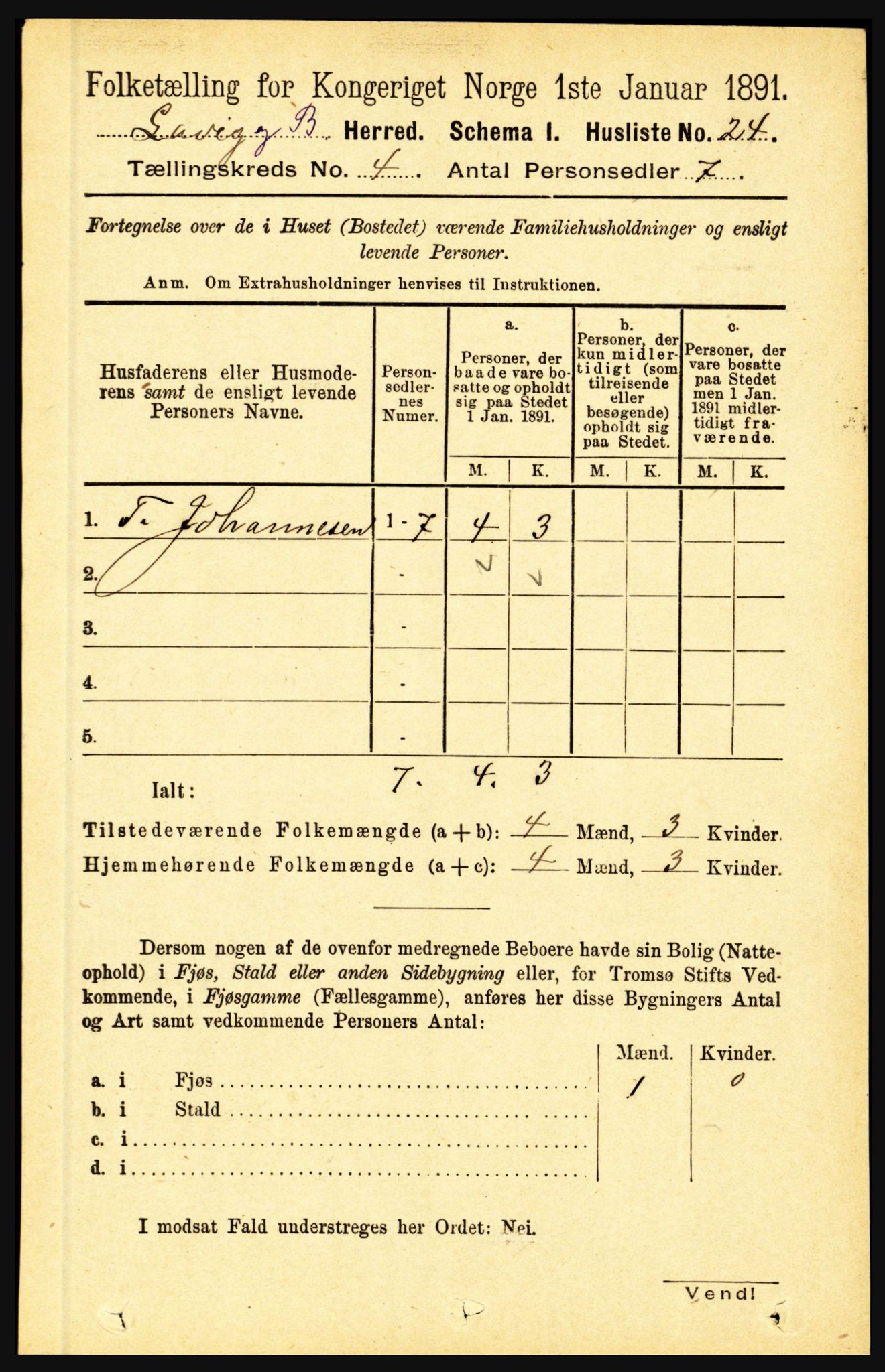 RA, Folketelling 1891 for 1415 Lavik og Brekke herred, 1891, s. 778