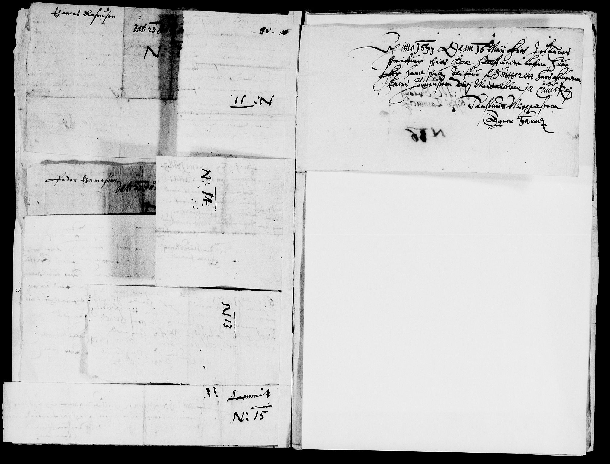 Rentekammeret inntil 1814, Reviderte regnskaper, Lensregnskaper, AV/RA-EA-5023/R/Rb/Rbq/L0022: Nedenes len. Mandals len. Råbyggelag., 1632-1634