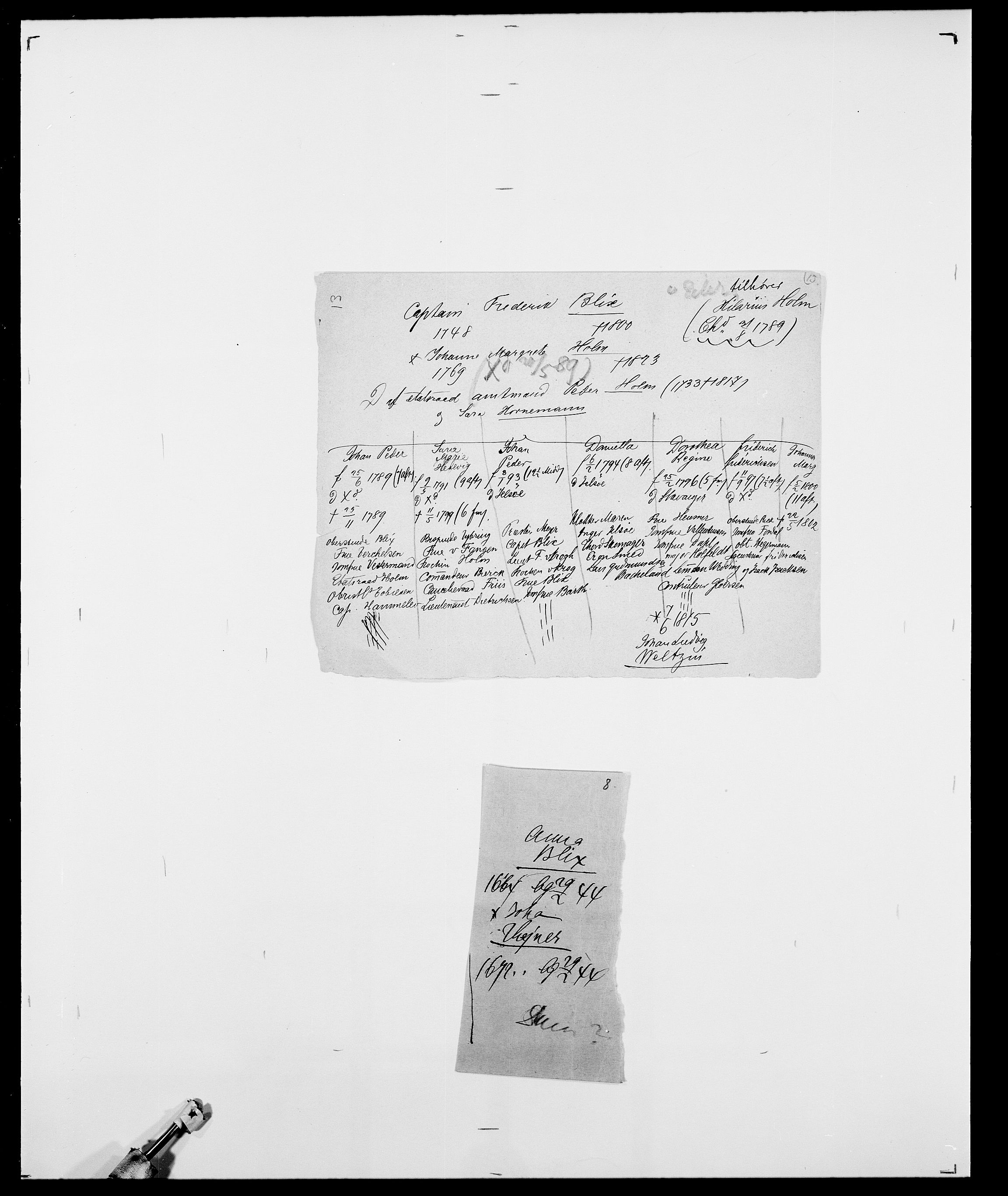 Delgobe, Charles Antoine - samling, SAO/PAO-0038/D/Da/L0004: Bergendahl - Blære, s. 644