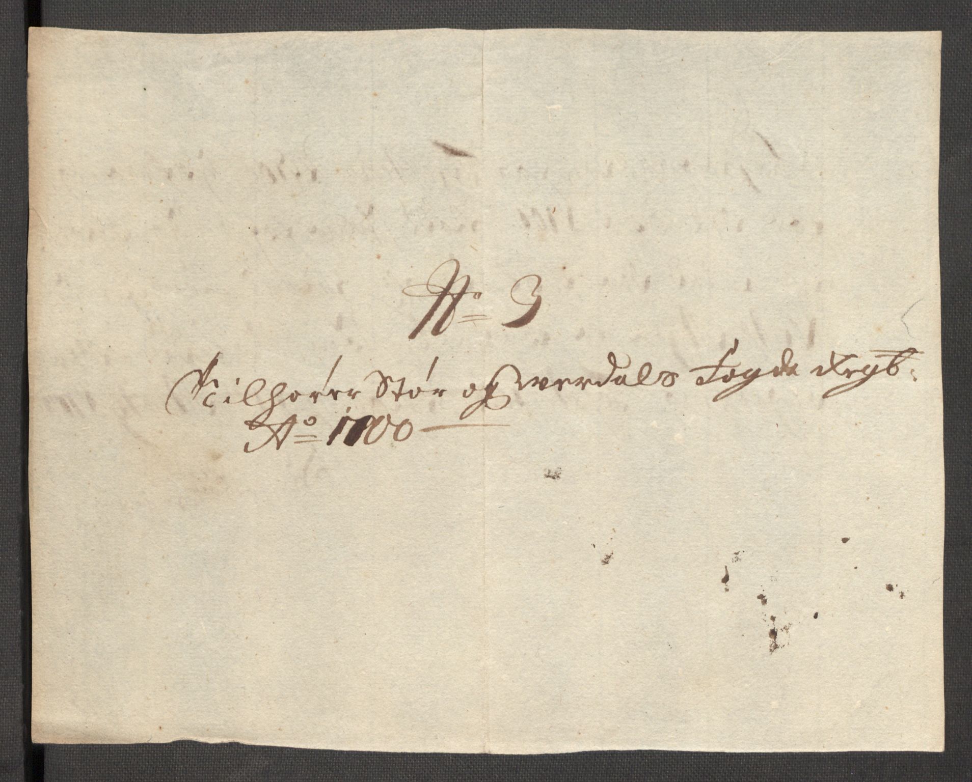 Rentekammeret inntil 1814, Reviderte regnskaper, Fogderegnskap, RA/EA-4092/R62/L4192: Fogderegnskap Stjørdal og Verdal, 1700, s. 219