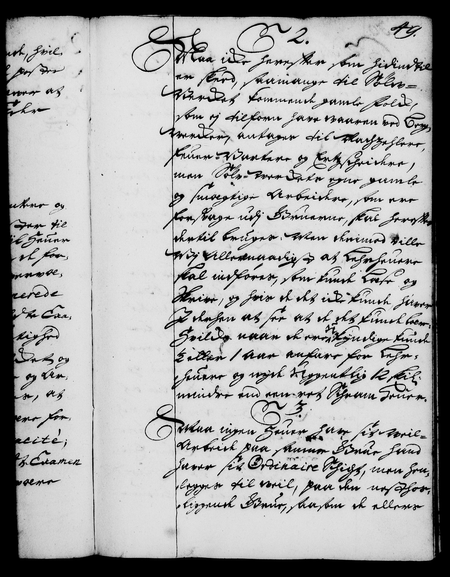 Rentekammeret, Kammerkanselliet, RA/EA-3111/G/Gg/Gga/L0002: Norsk ekspedisjonsprotokoll med register (merket RK 53.2), 1723-1727, s. 49