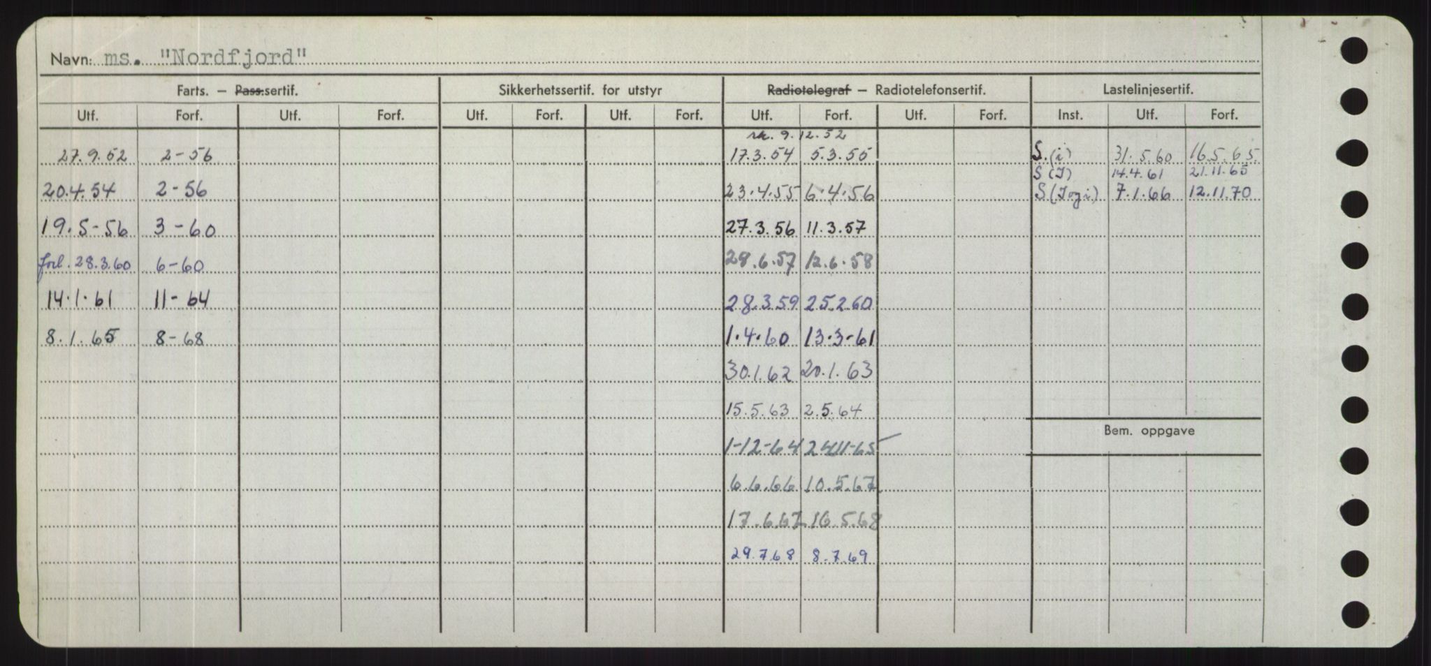 Sjøfartsdirektoratet med forløpere, Skipsmålingen, RA/S-1627/H/Hd/L0026: Fartøy, N-Norhol, s. 452