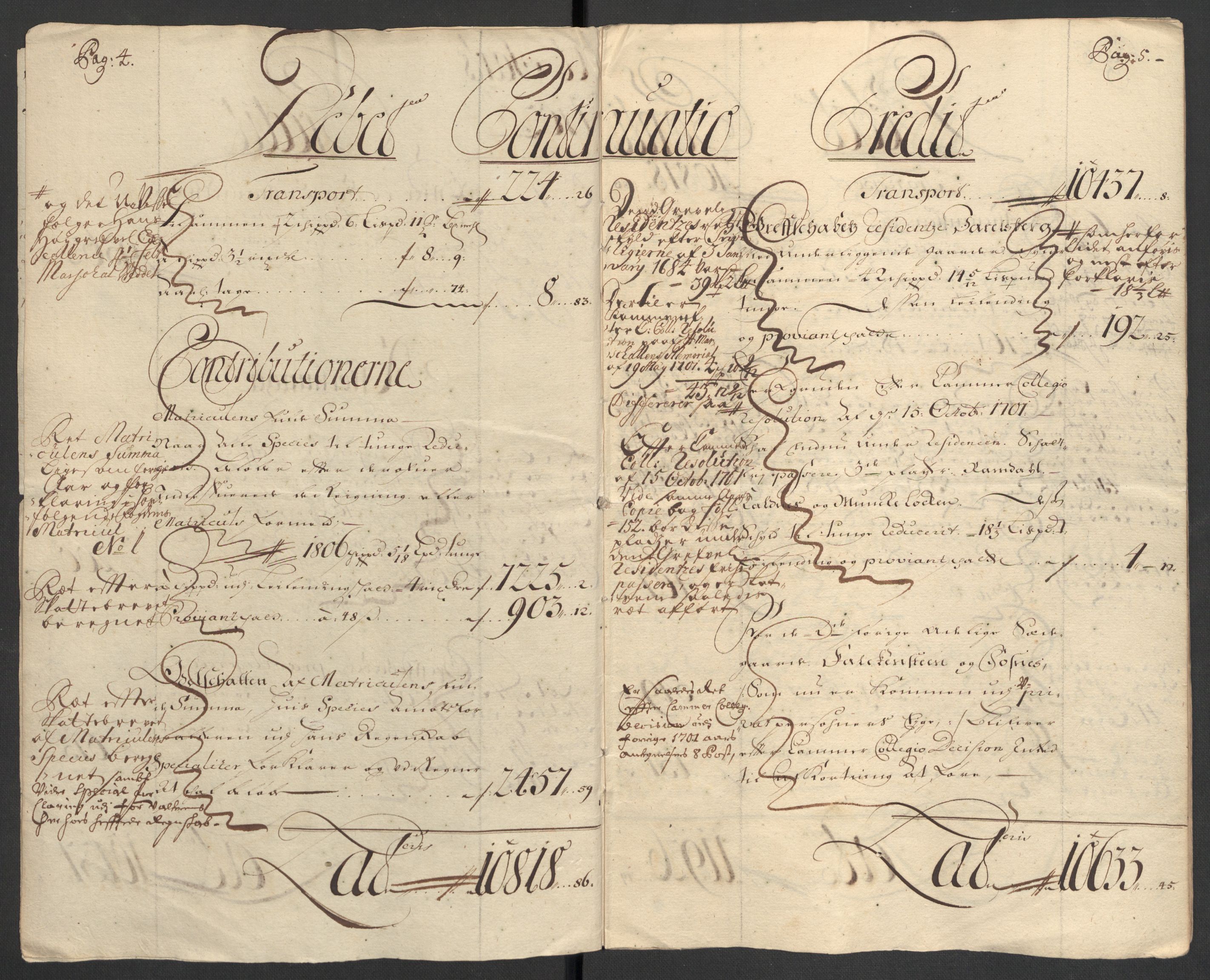 Rentekammeret inntil 1814, Reviderte regnskaper, Fogderegnskap, RA/EA-4092/R32/L1870: Fogderegnskap Jarlsberg grevskap, 1702, s. 5