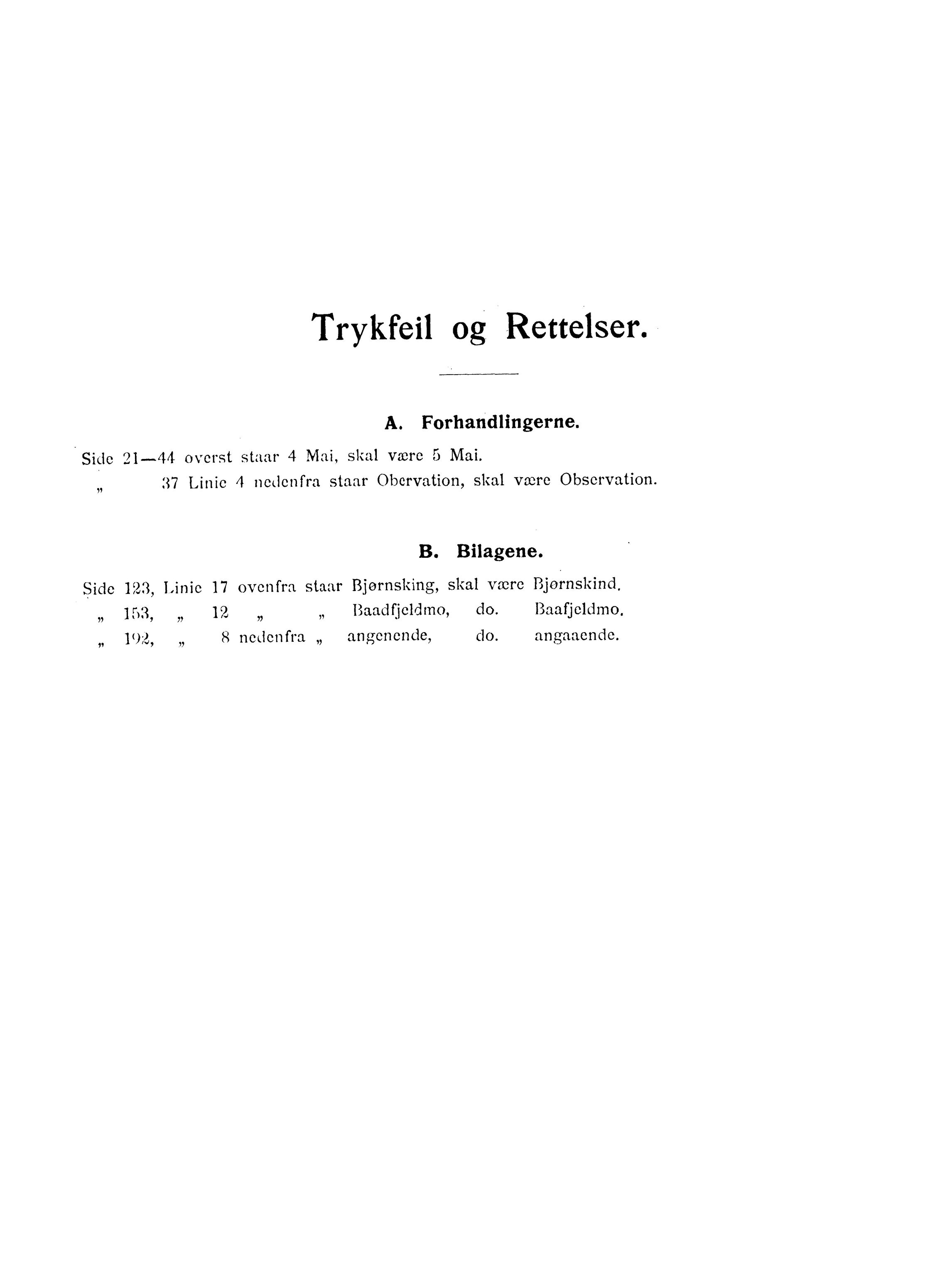 Nordland Fylkeskommune. Fylkestinget, AIN/NFK-17/176/A/Ac/L0029: Fylkestingsforhandlinger 1906, 1906