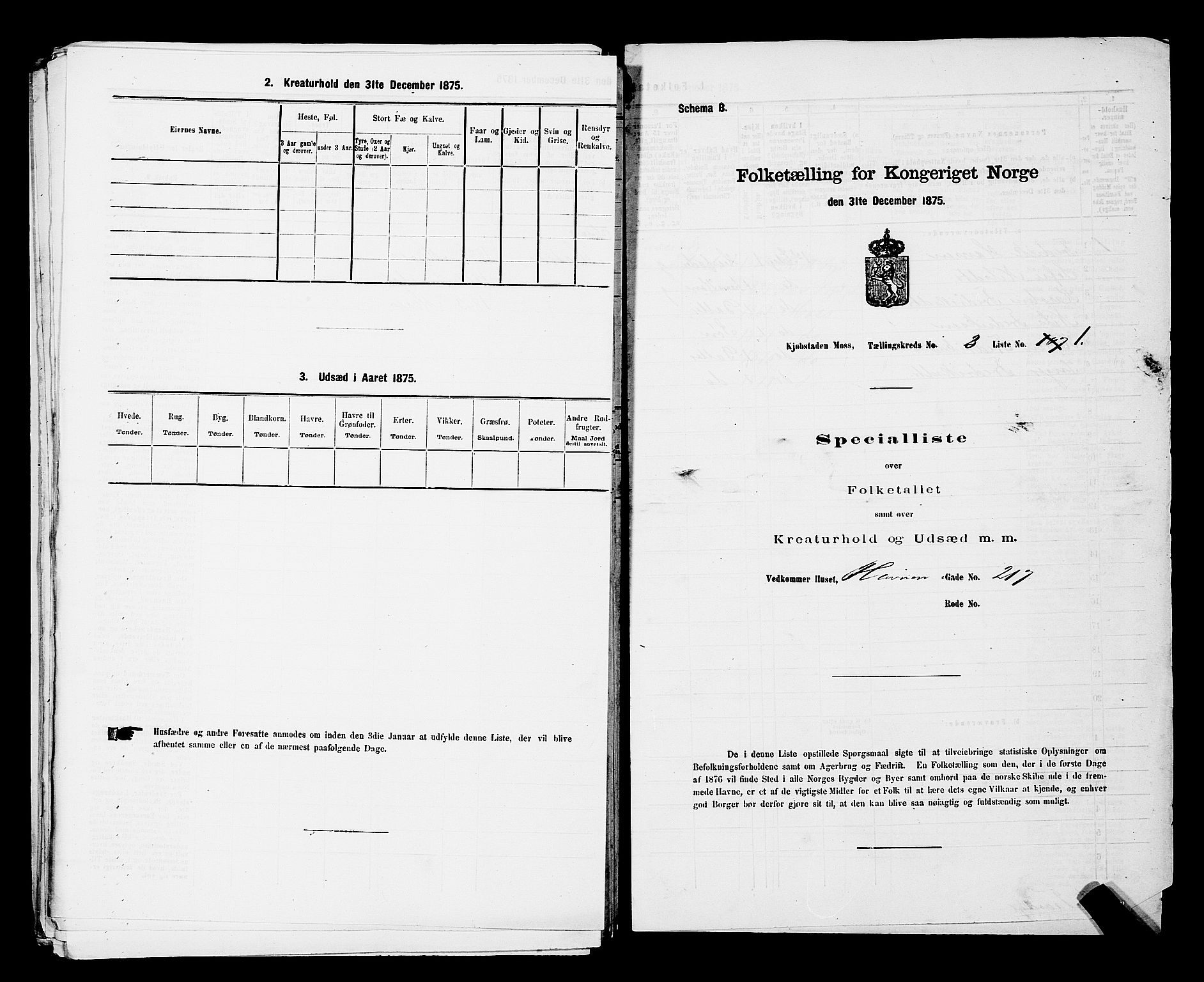 RA, Folketelling 1875 for 0104B Moss prestegjeld, Moss kjøpstad, 1875, s. 572