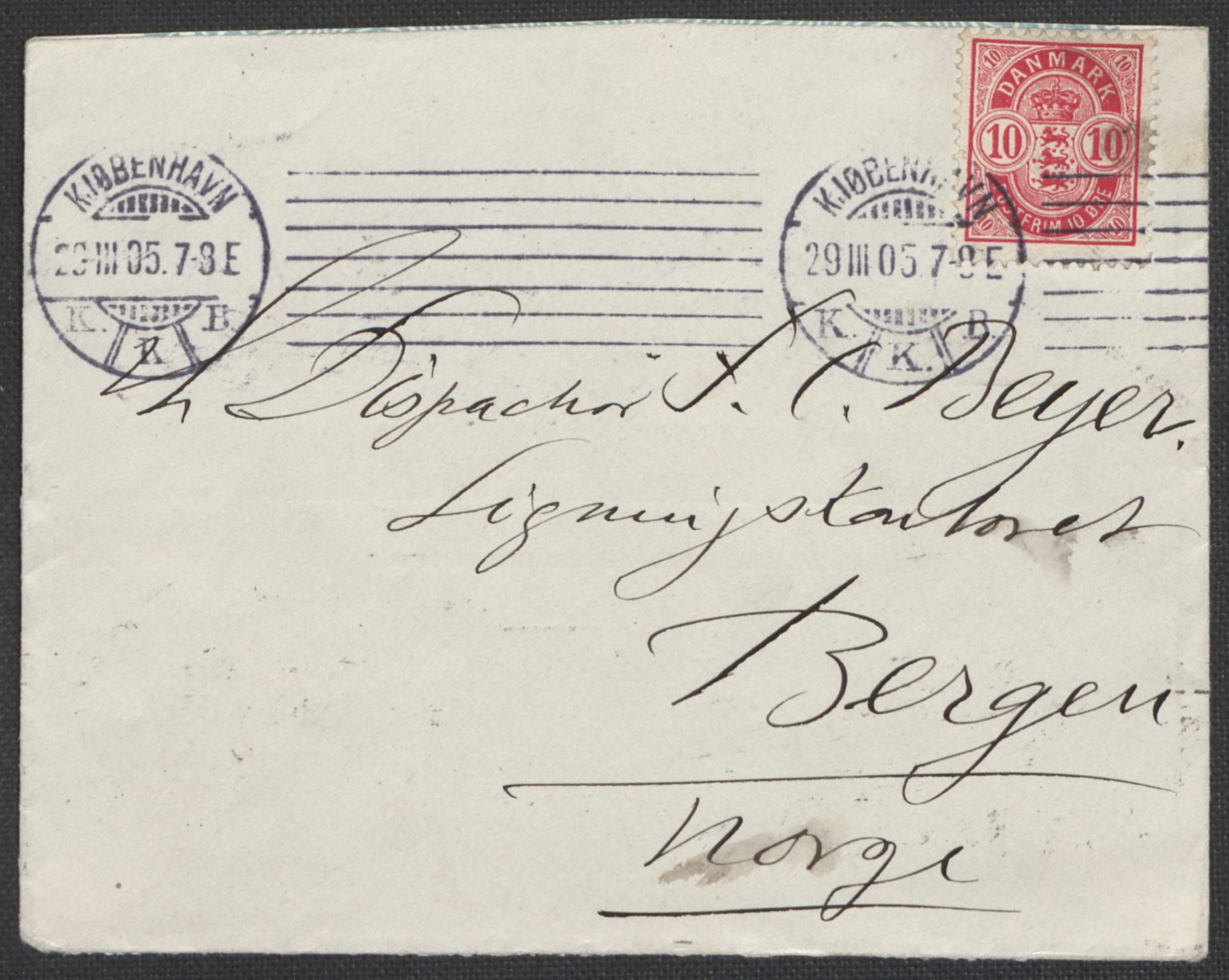 Beyer, Frants, RA/PA-0132/F/L0001: Brev fra Edvard Grieg til Frantz Beyer og "En del optegnelser som kan tjene til kommentar til brevene" av Marie Beyer, 1872-1907, s. 834