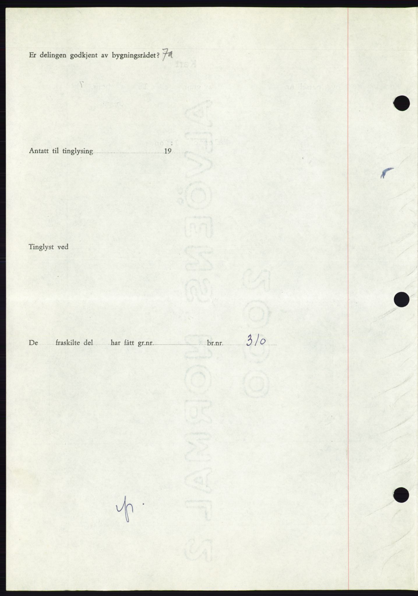 Søre Sunnmøre sorenskriveri, AV/SAT-A-4122/1/2/2C/L0105: Pantebok nr. 31A, 1956-1957, Dagboknr: 2836/1956