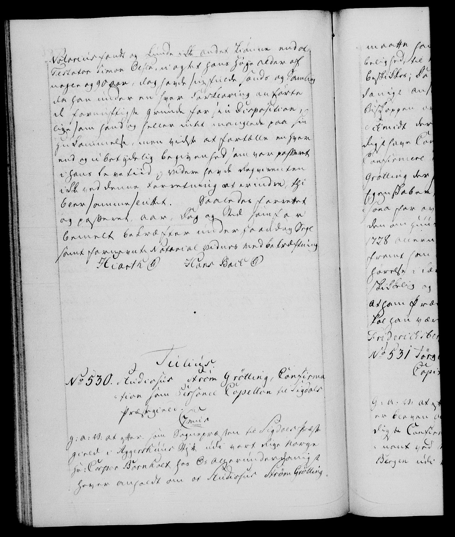 Danske Kanselli 1572-1799, RA/EA-3023/F/Fc/Fca/Fcaa/L0055: Norske registre, 1794, s. 281b