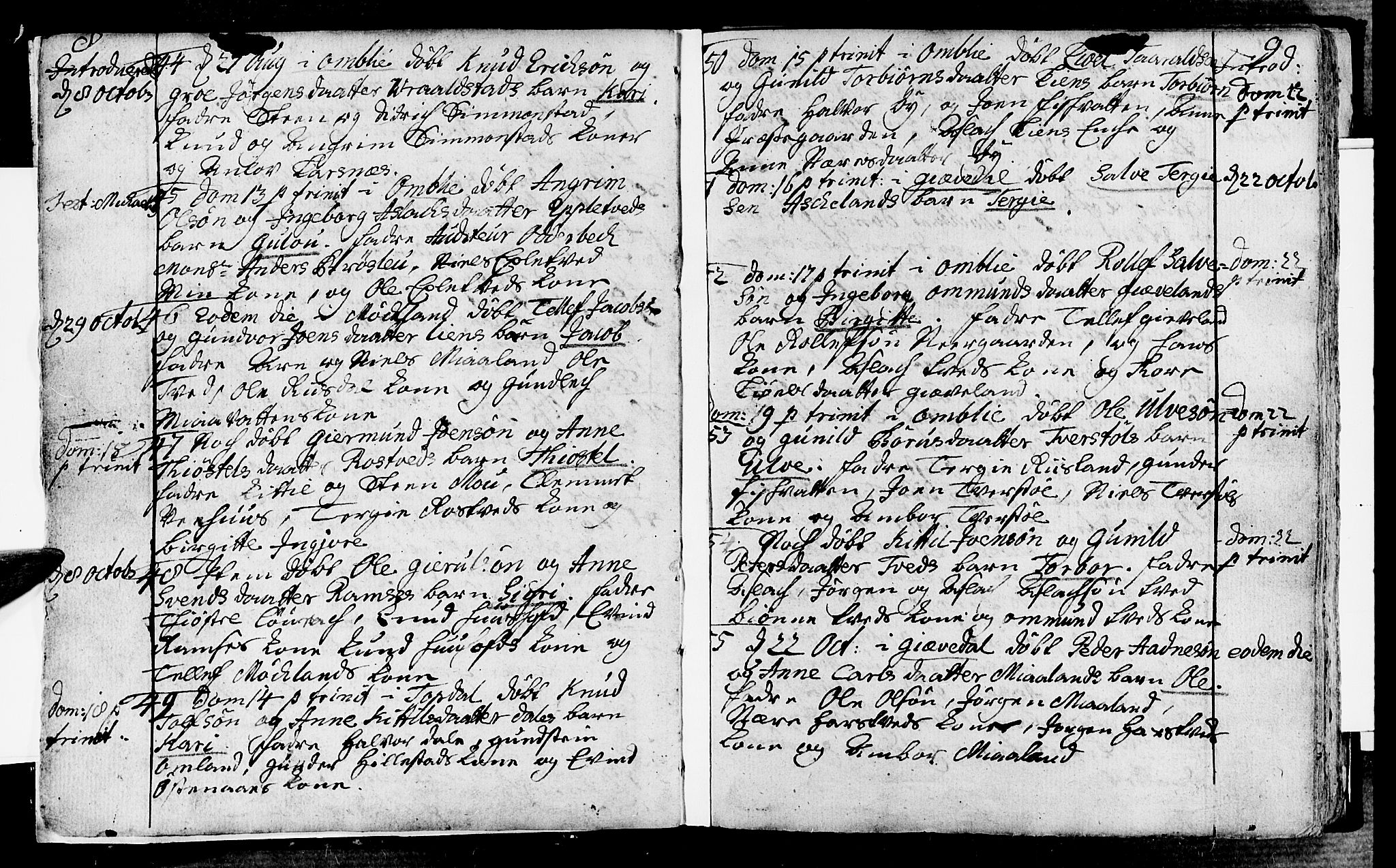 Åmli sokneprestkontor, AV/SAK-1111-0050/F/Fa/Fac/L0003: Ministerialbok nr. A 3, 1756-1775, s. 8-9