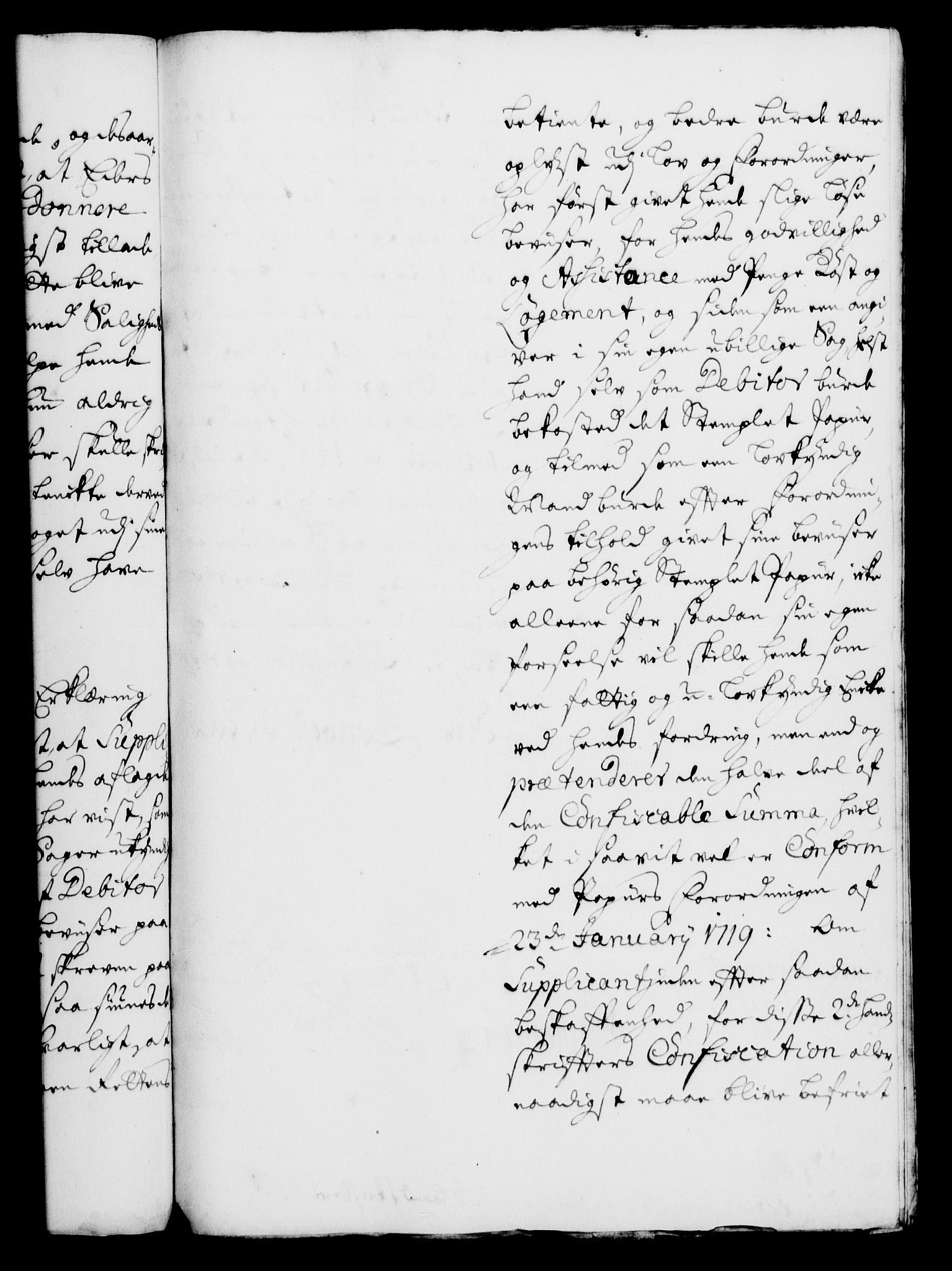Rentekammeret, Kammerkanselliet, RA/EA-3111/G/Gf/Gfa/L0005: Norsk relasjons- og resolusjonsprotokoll (merket RK 52.5), 1722, s. 269