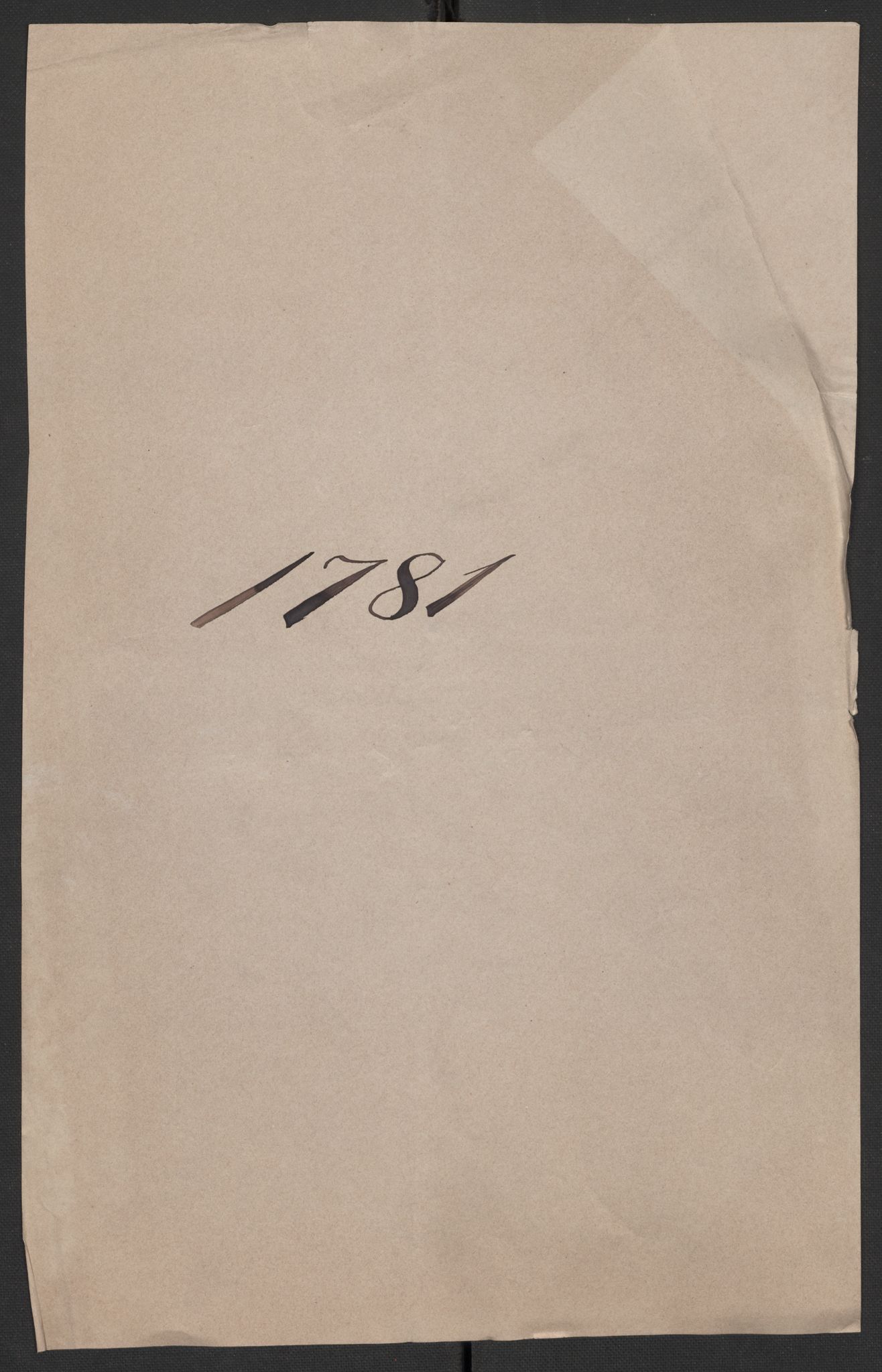 Oslo politidistrikt, SAO/A-10085/D/Da/L0003: Innkomne brev, pro memoria m.v., 1781, s. 1