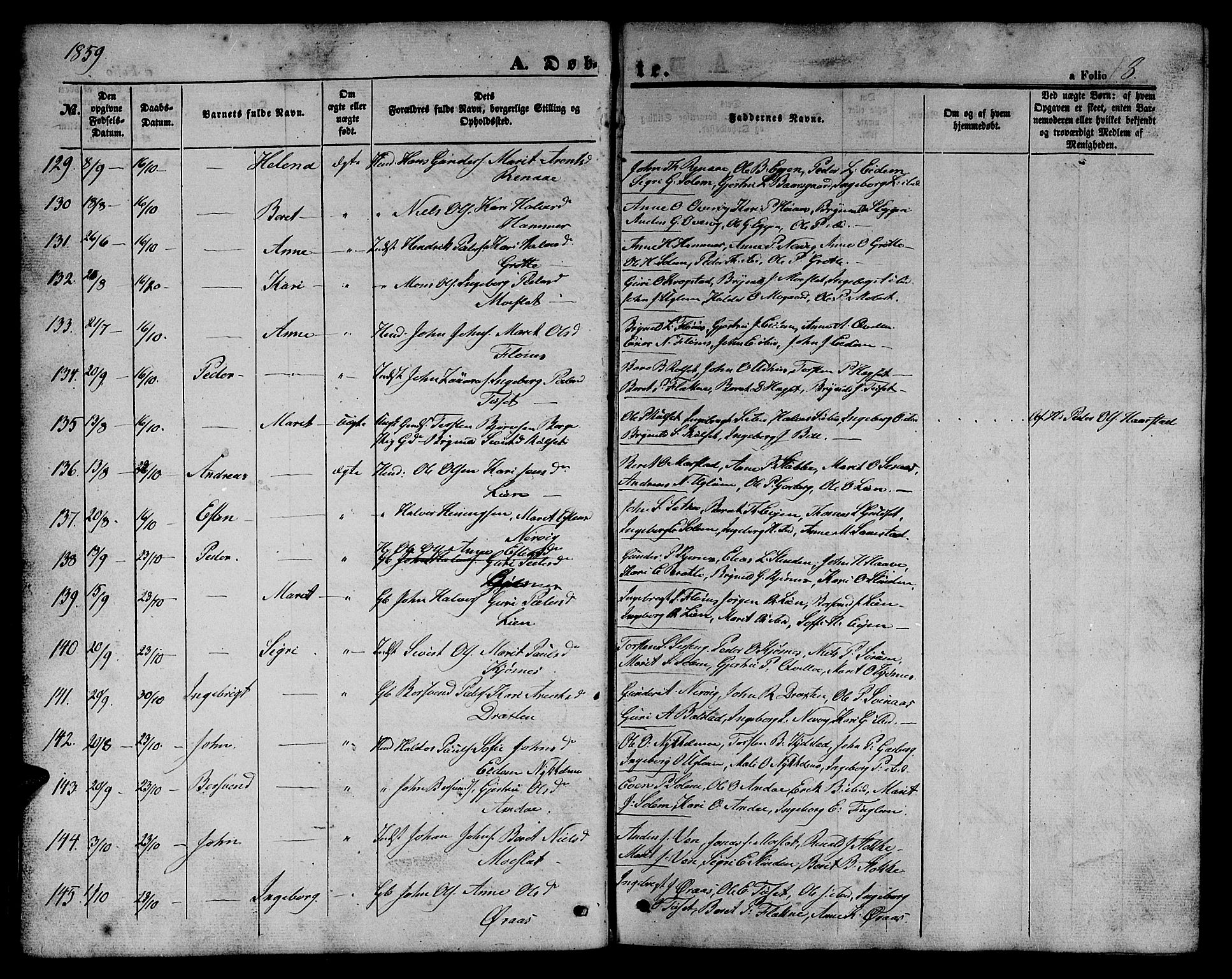 Ministerialprotokoller, klokkerbøker og fødselsregistre - Sør-Trøndelag, SAT/A-1456/695/L1155: Klokkerbok nr. 695C06, 1859-1868, s. 8