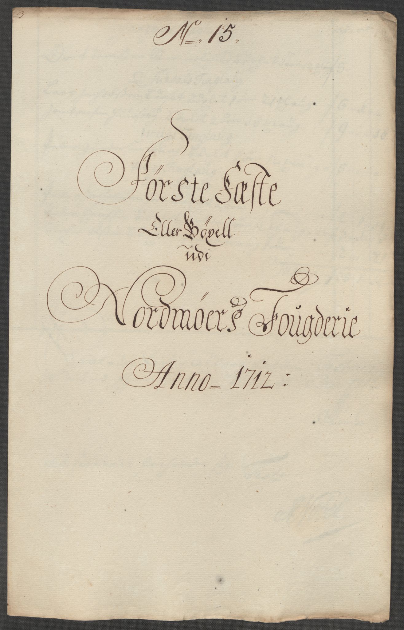 Rentekammeret inntil 1814, Reviderte regnskaper, Fogderegnskap, RA/EA-4092/R56/L3746: Fogderegnskap Nordmøre, 1712, s. 124