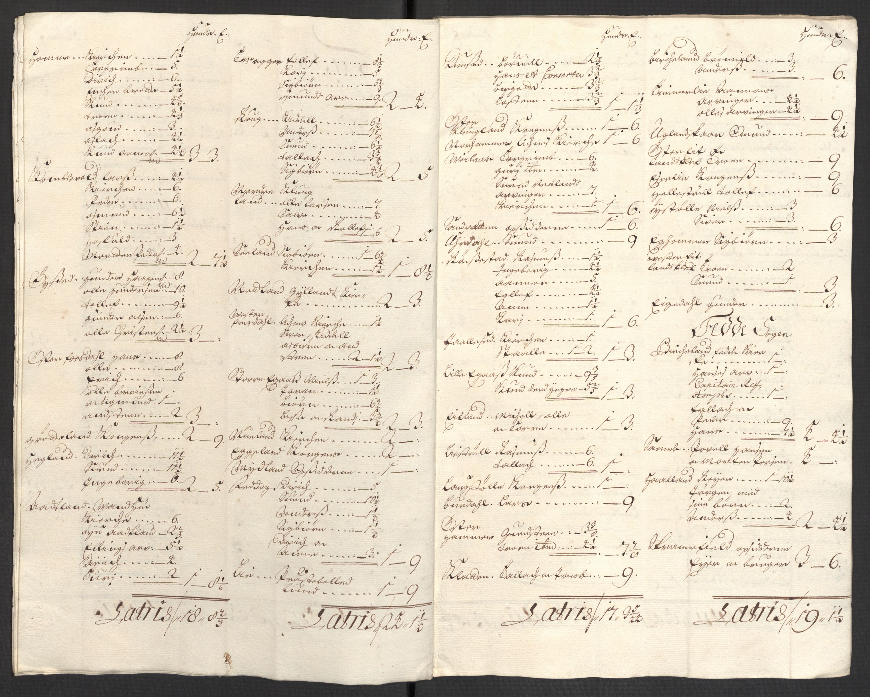 Rentekammeret inntil 1814, Reviderte regnskaper, Fogderegnskap, AV/RA-EA-4092/R43/L2547: Fogderegnskap Lista og Mandal, 1698-1699, s. 86