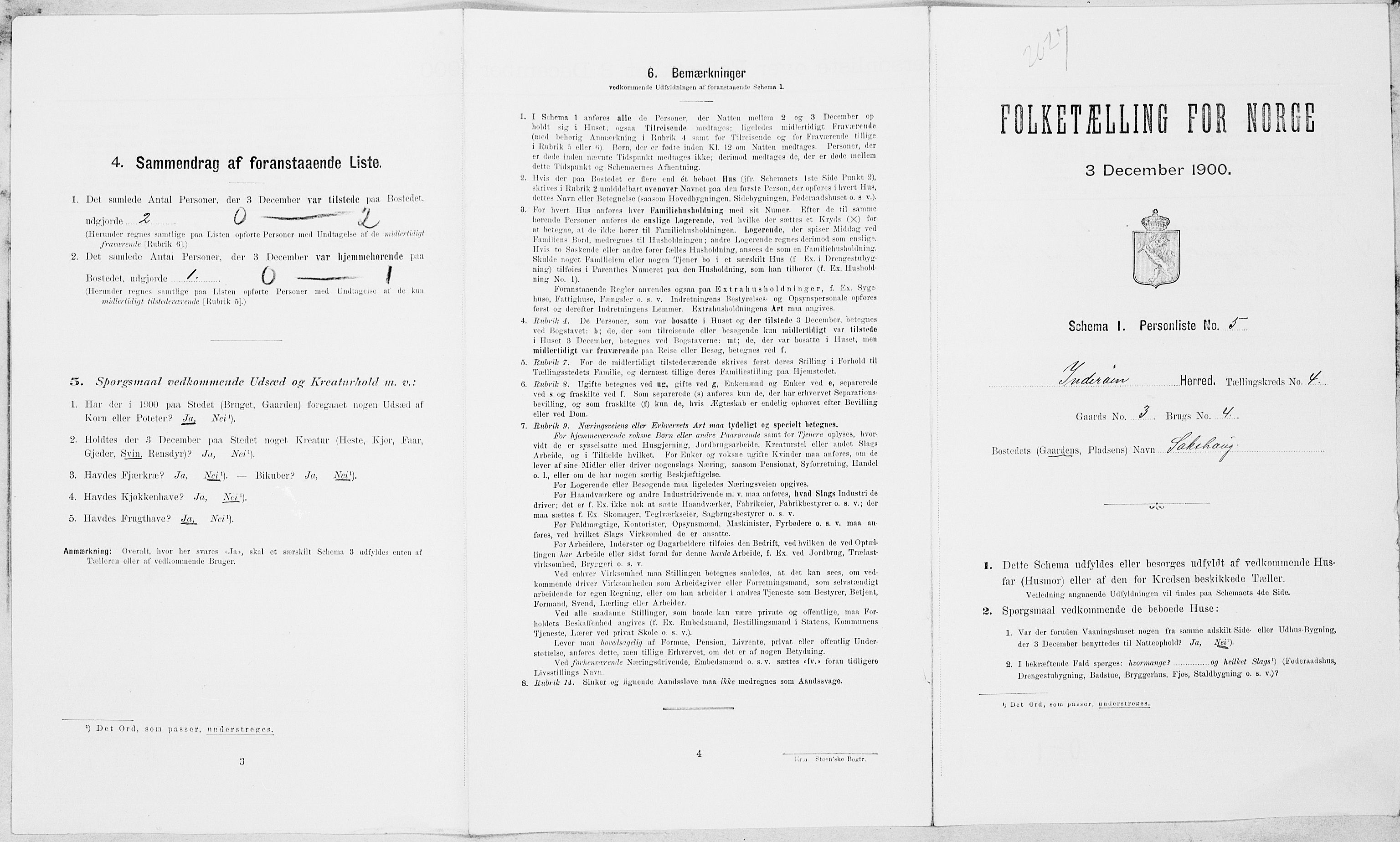 SAT, Folketelling 1900 for 1729 Inderøy herred, 1900, s. 602