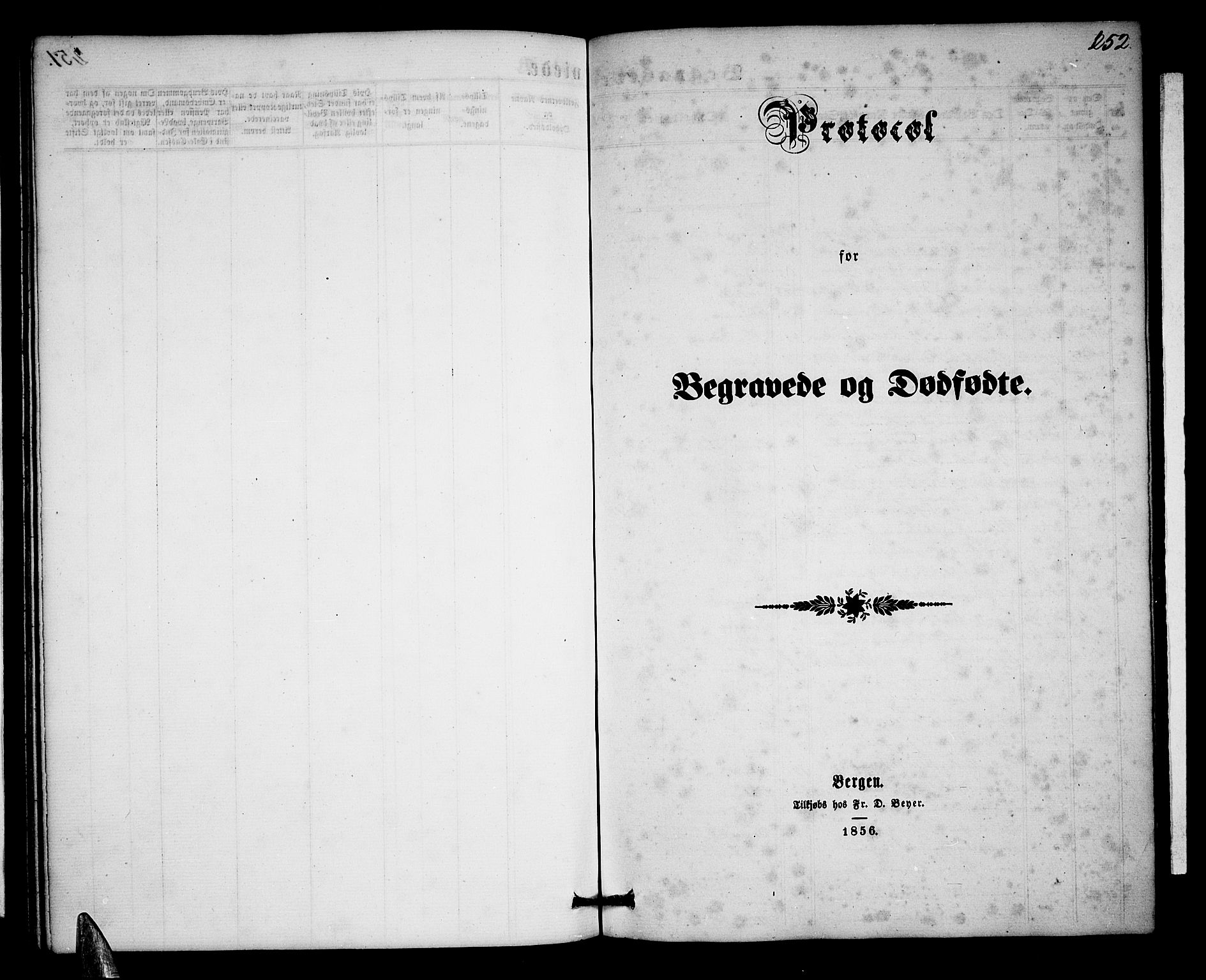 Voss sokneprestembete, AV/SAB-A-79001/H/Hab: Klokkerbok nr. B 2, 1863-1878, s. 252