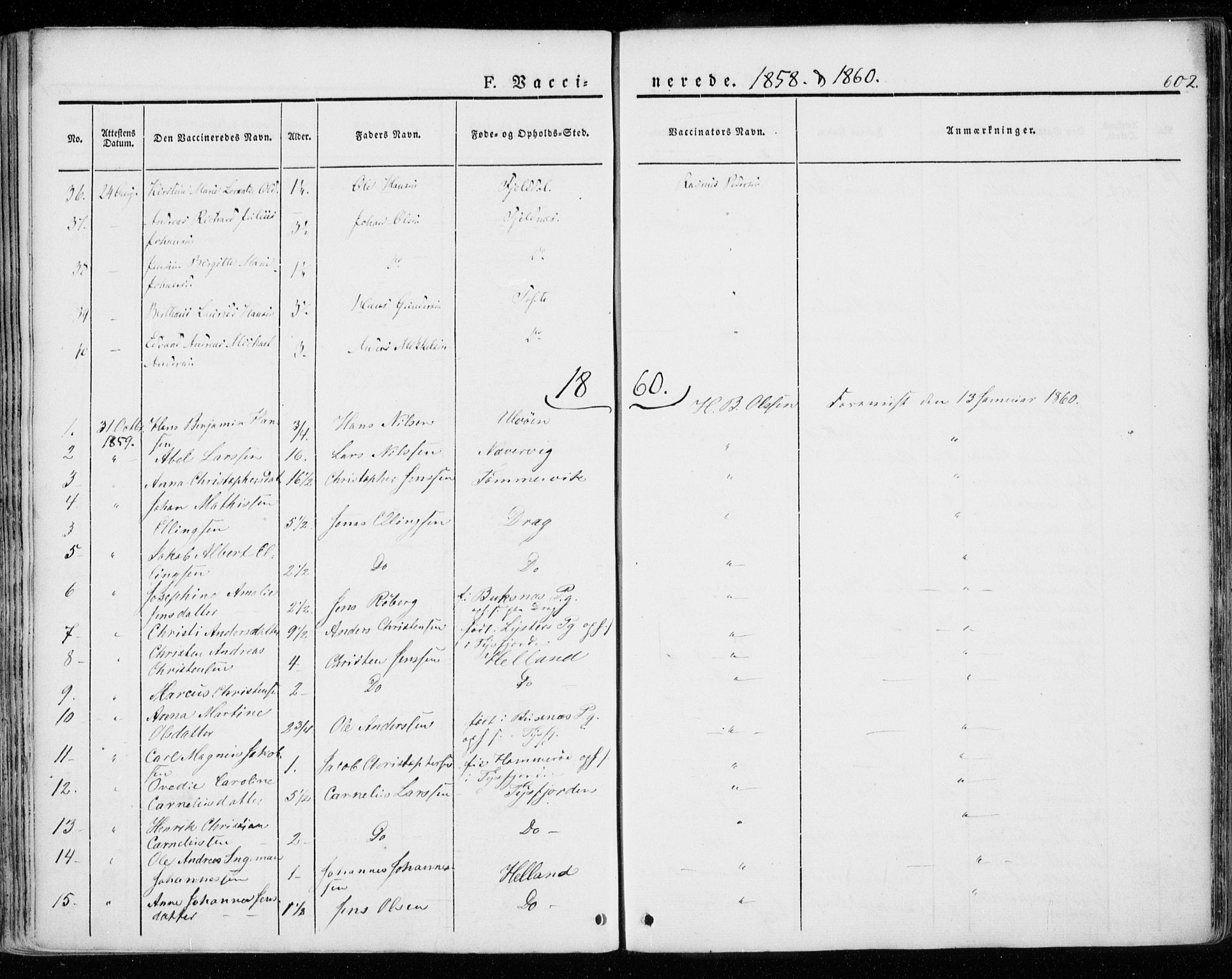 Ministerialprotokoller, klokkerbøker og fødselsregistre - Nordland, SAT/A-1459/872/L1033: Ministerialbok nr. 872A08, 1840-1863, s. 602