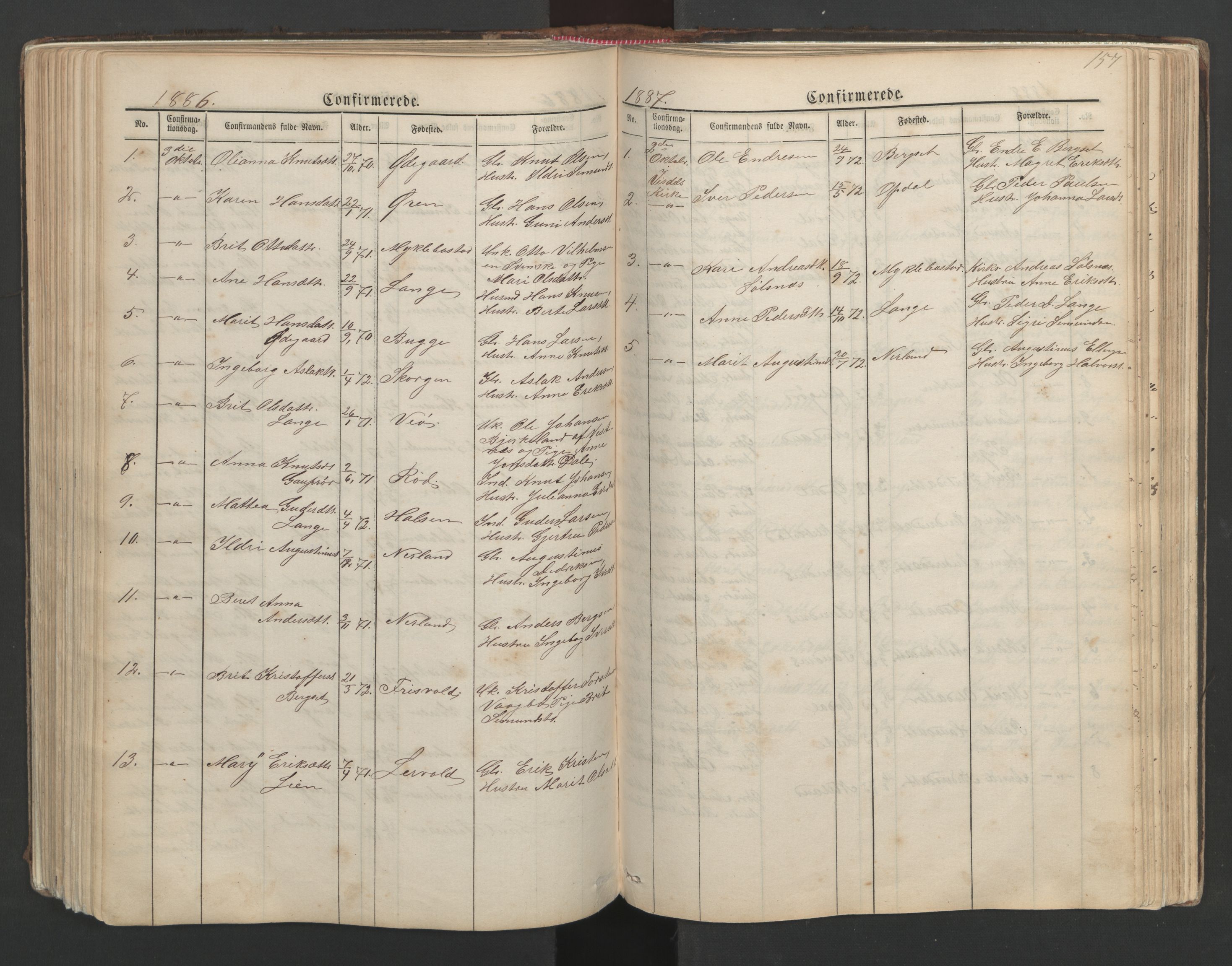 Ministerialprotokoller, klokkerbøker og fødselsregistre - Møre og Romsdal, AV/SAT-A-1454/554/L0645: Klokkerbok nr. 554C02, 1867-1946, s. 157