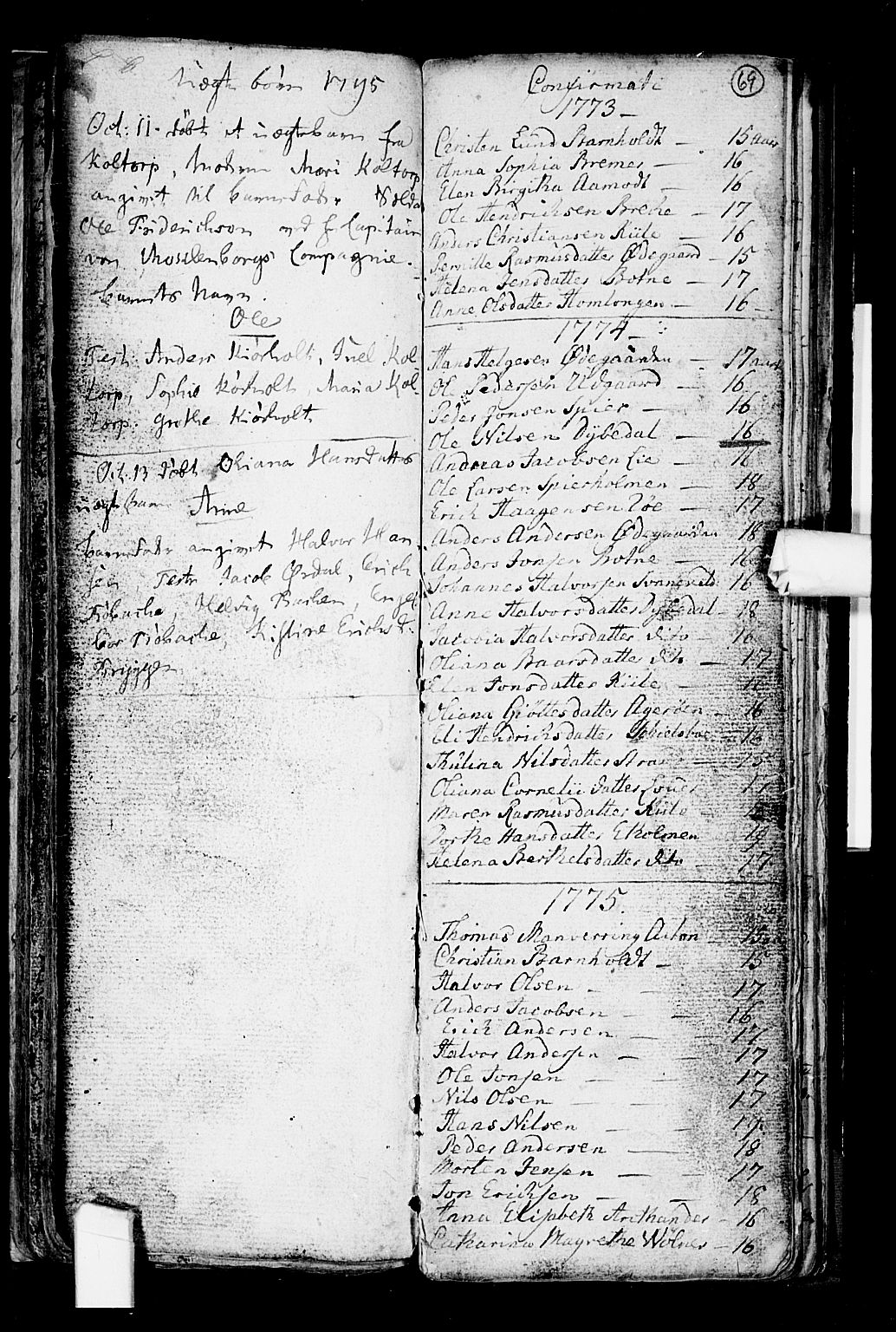 Hvaler prestekontor Kirkebøker, AV/SAO-A-2001/F/Fa/L0003: Ministerialbok nr. I 3, 1758-1796, s. 69