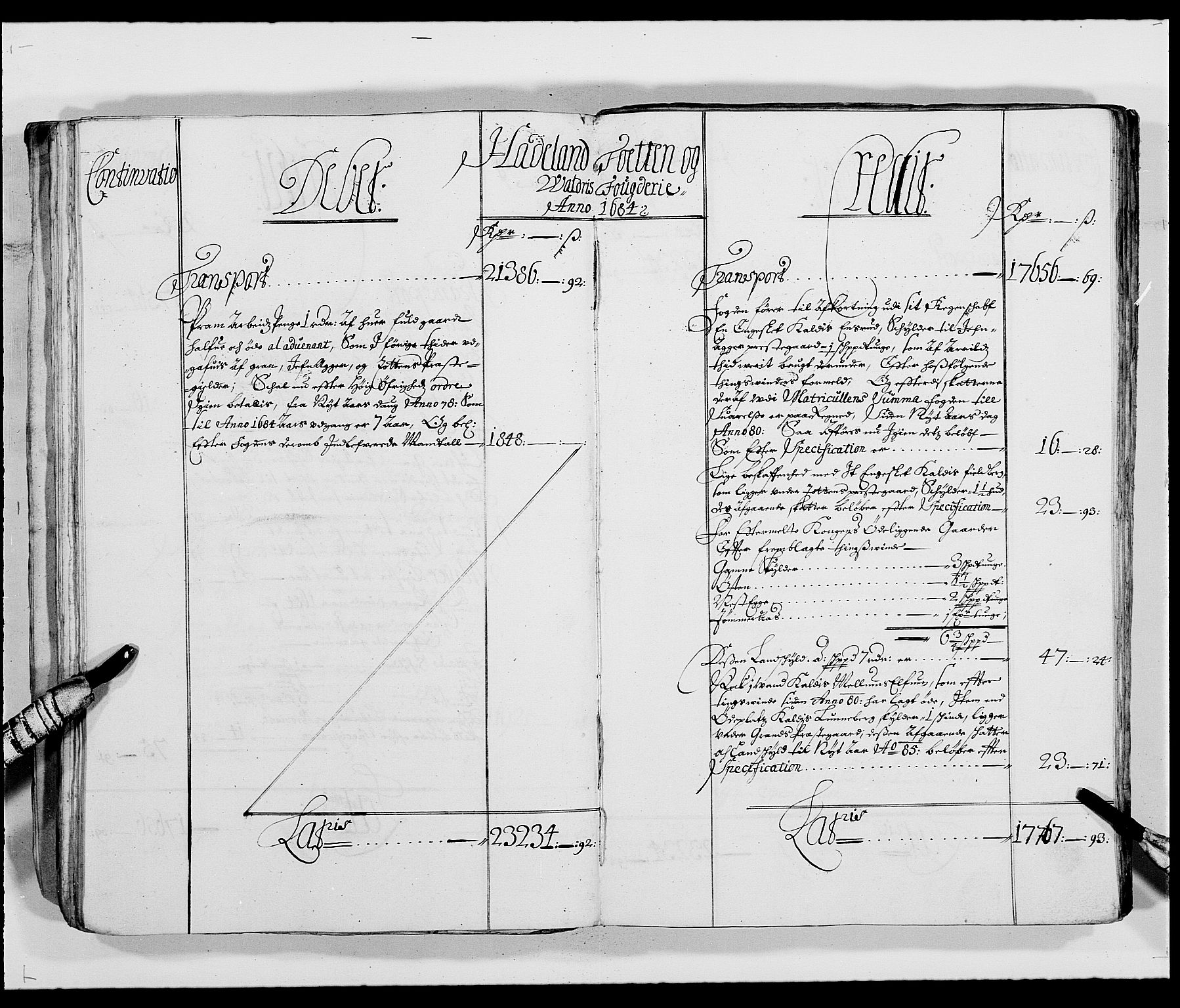 Rentekammeret inntil 1814, Reviderte regnskaper, Fogderegnskap, AV/RA-EA-4092/R18/L1287: Fogderegnskap Hadeland, Toten og Valdres, 1688, s. 112