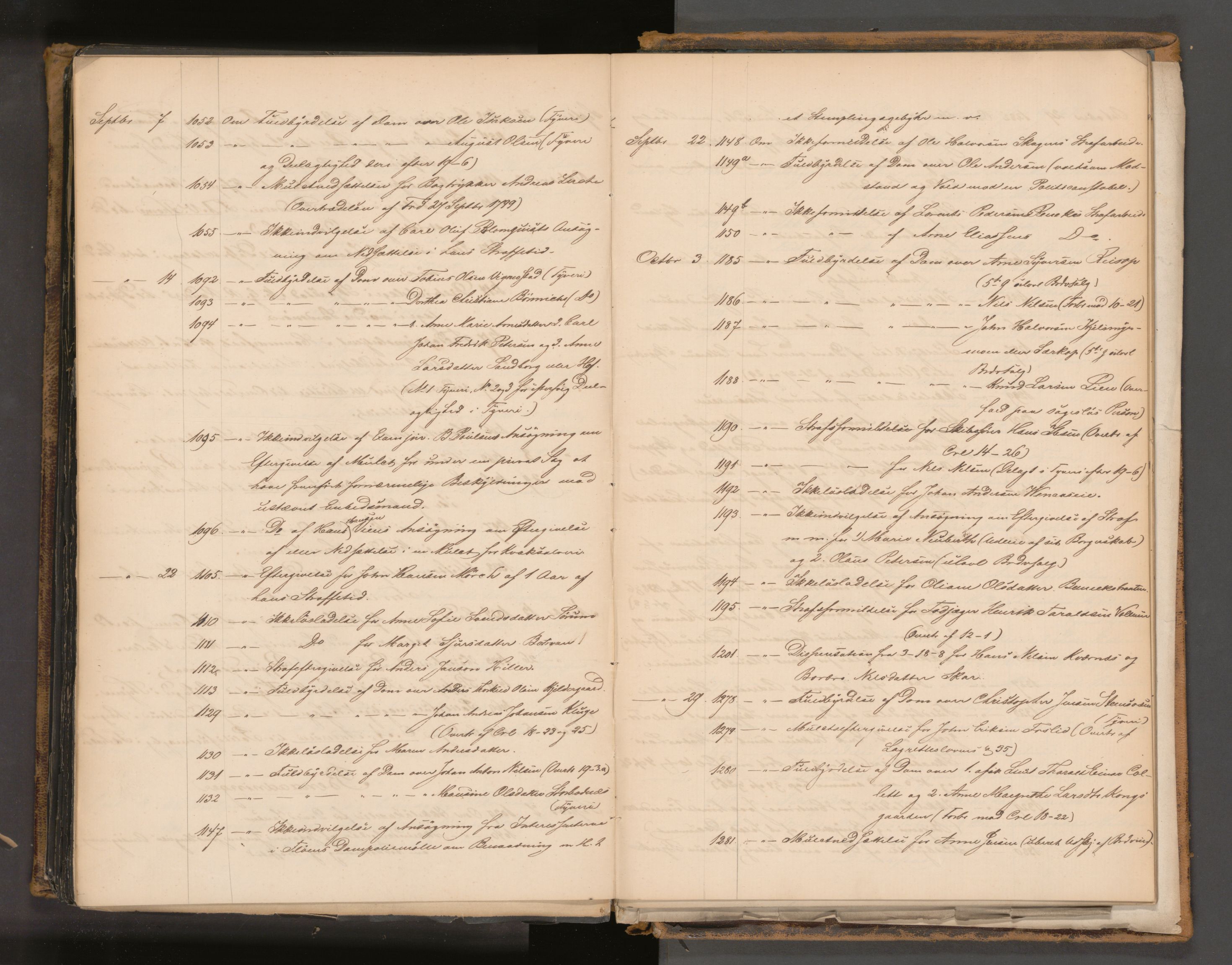 Statsrådssekretariatet, AV/RA-S-1001/A/Ab/L0091: Kgl. res. nr. 1028b-1581, 2. halvår, 1859