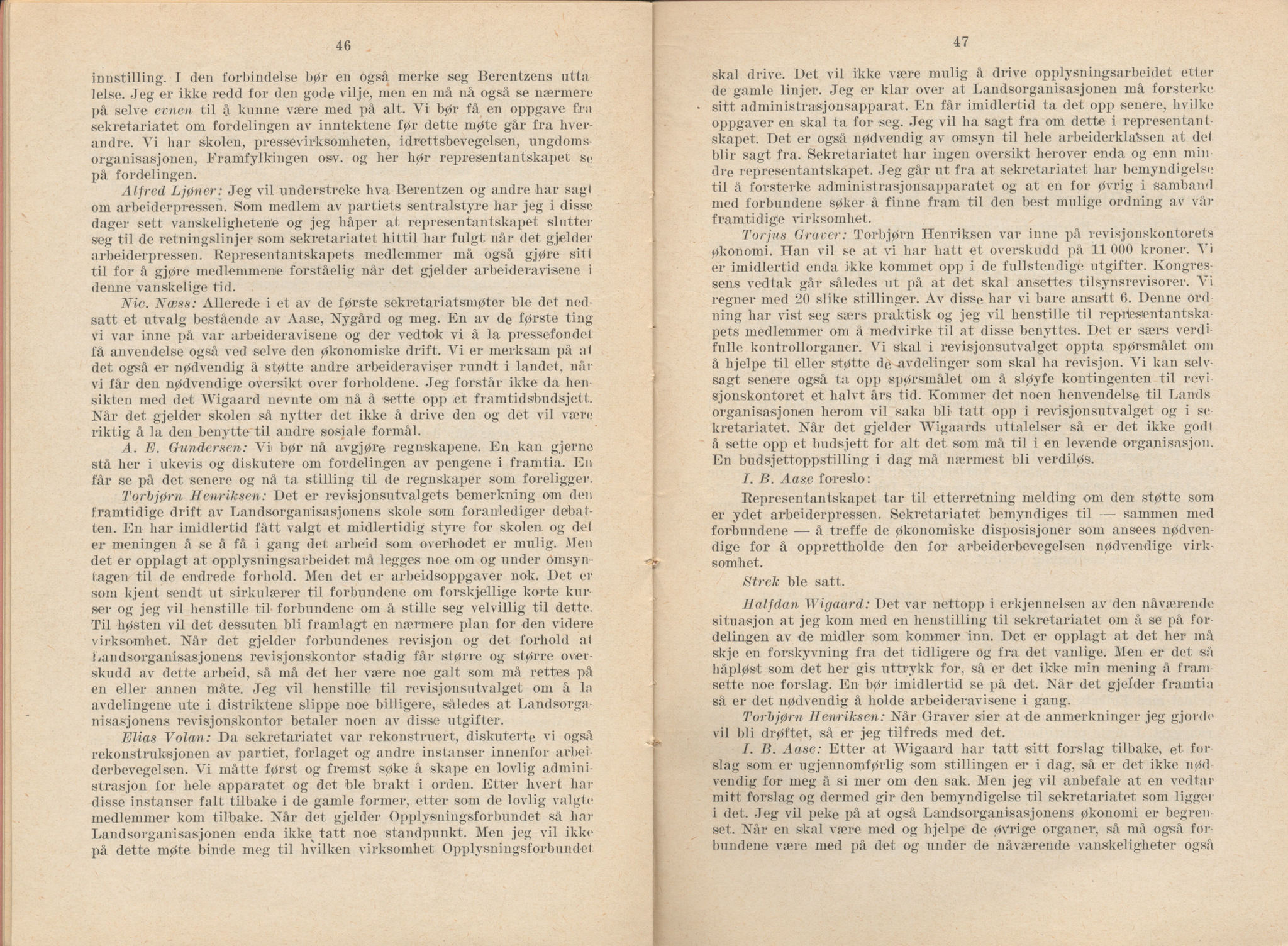 Landsorganisasjonen i Norge, AAB/ARK-1579, 1911-1953, s. 392