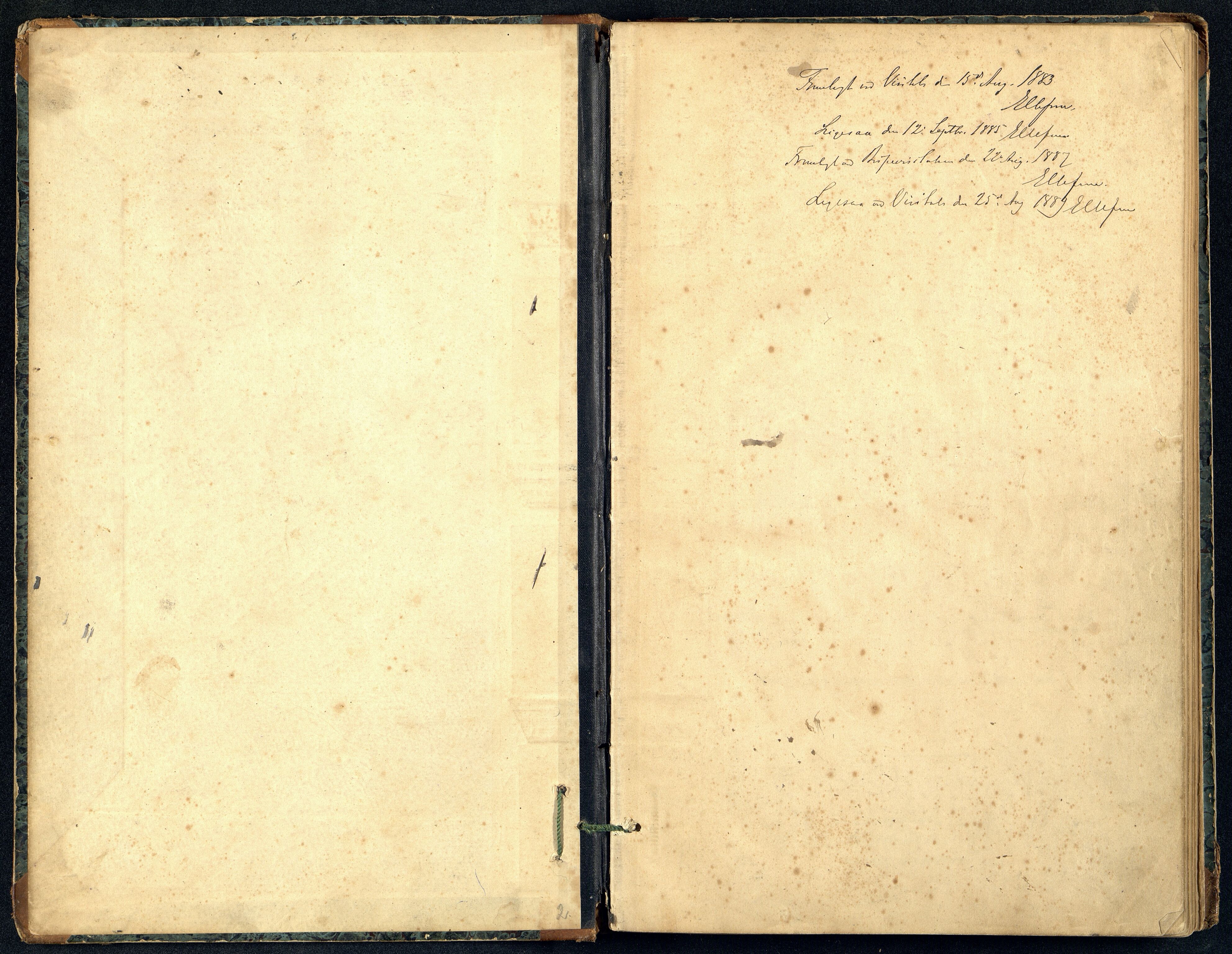 Konsmo kommune - Barstad Skole, ARKSOR/1027KO550/H/L0001: Skoleprotokoll, 1881-1904