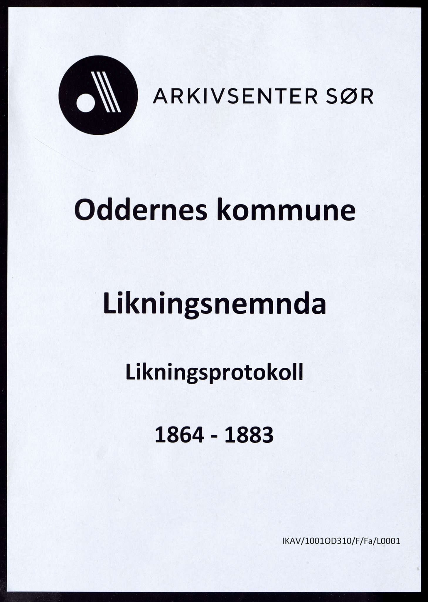 Oddernes kommune - Likningsnemnda, IKAV/1001OD310/F/Fa/L0001: Likningsprotokoll - kommuneskatt og skoleskatt, 1864-1883