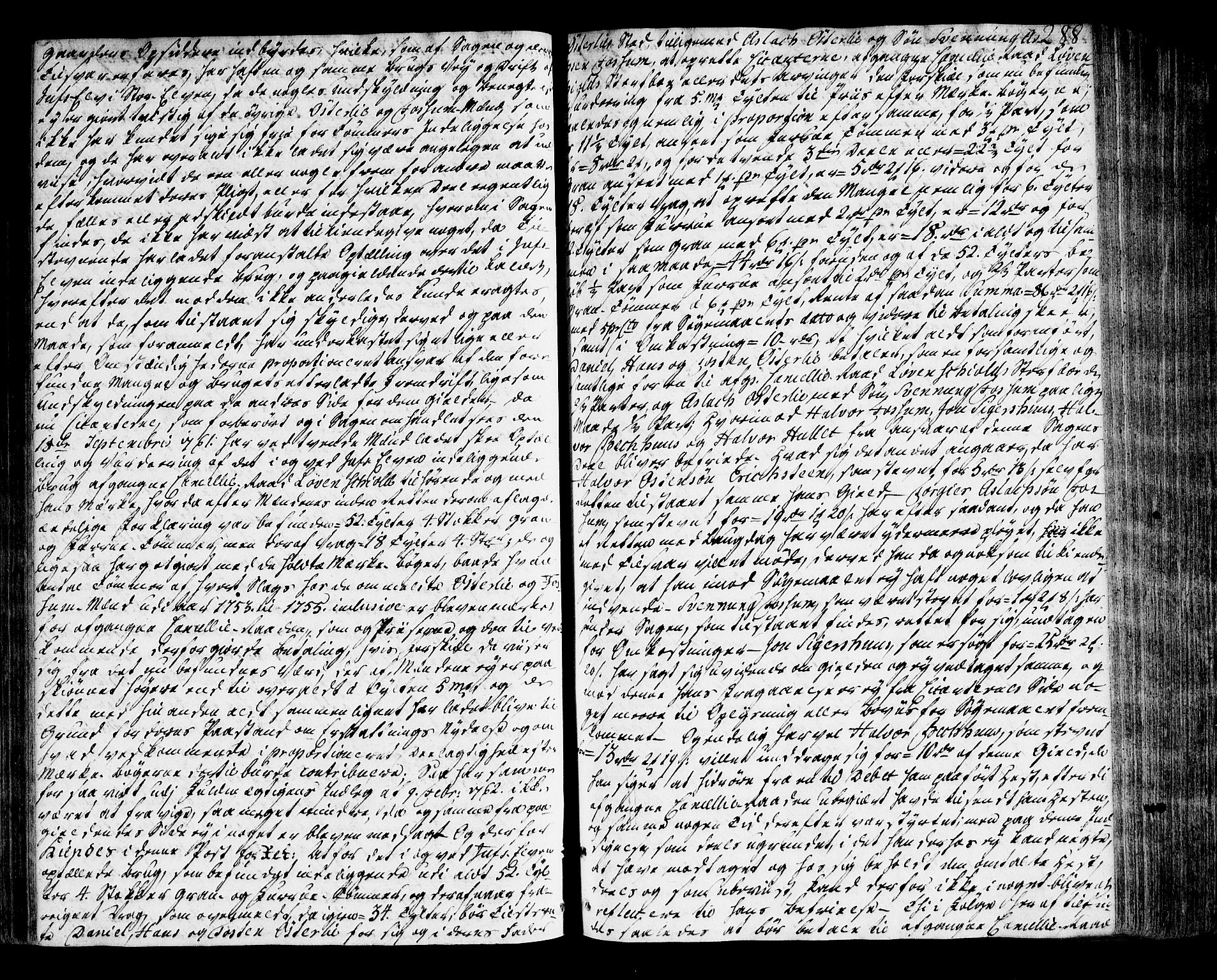 Nedre Telemark sorenskriveri, SAKO/A-135/F/Fa/L0021: Tingbok, 1760-1763, s. 287b-288a