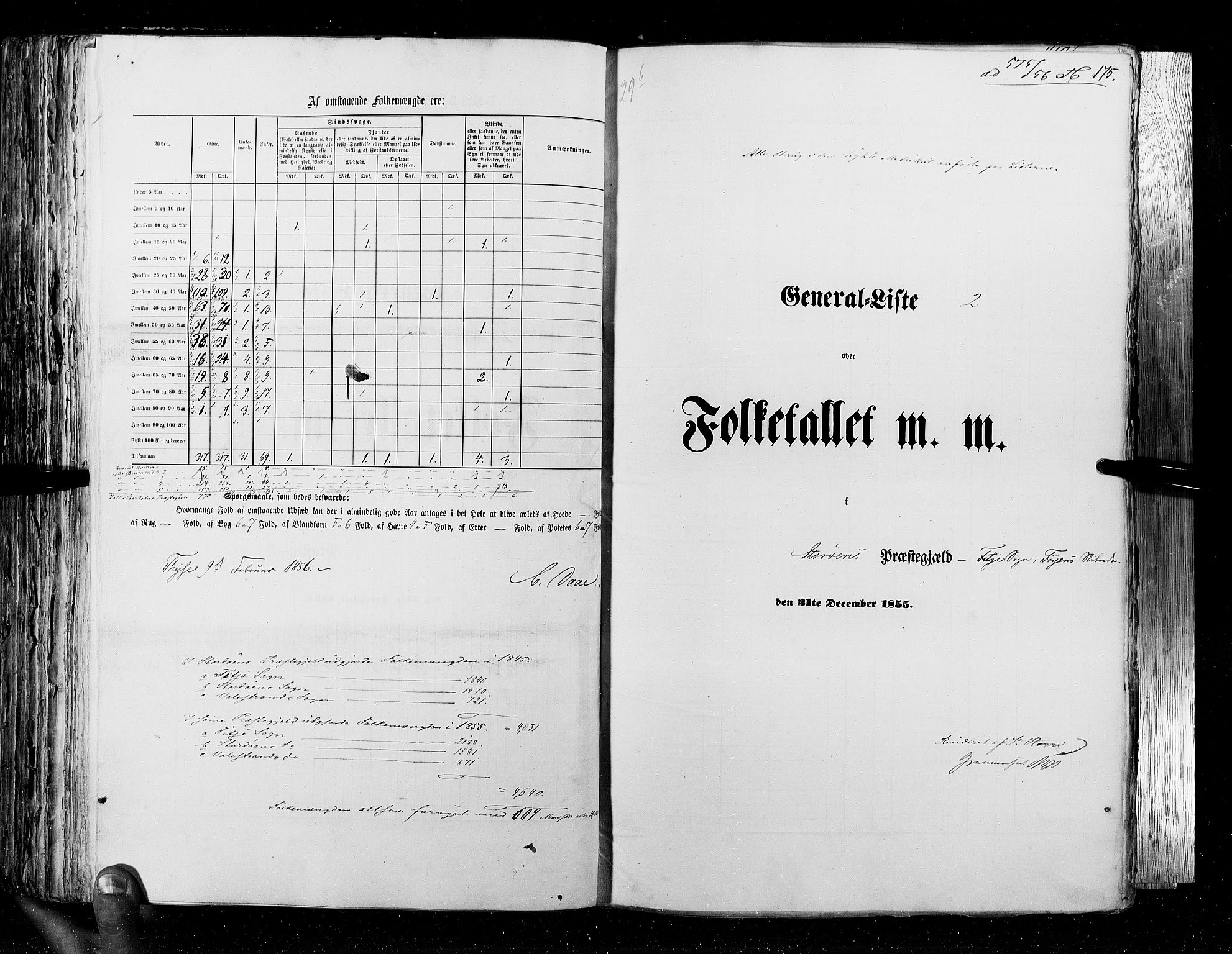 RA, Folketellingen 1855, bind 4: Stavanger amt og Søndre Bergenhus amt, 1855, s. 175