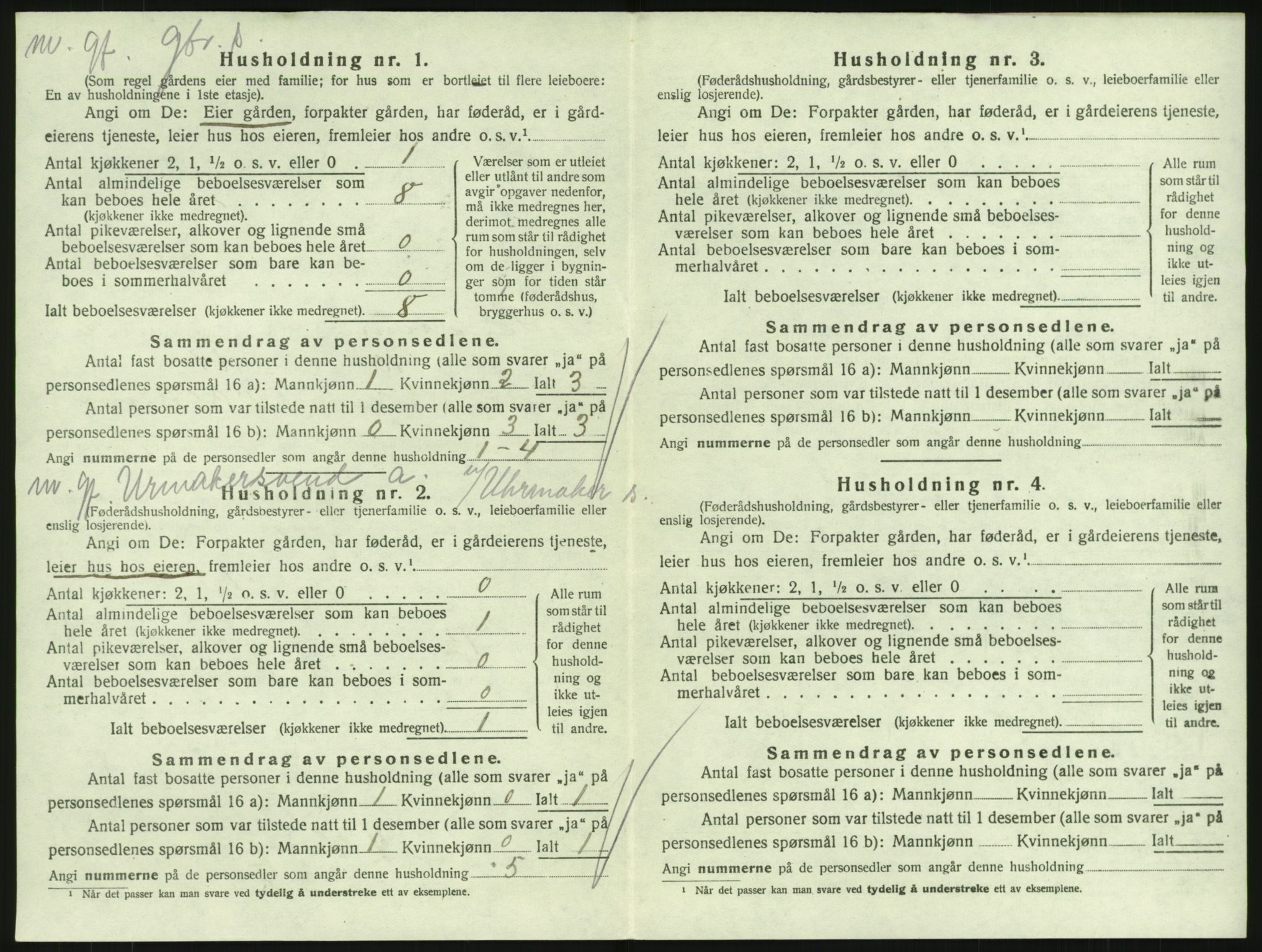 SAKO, Folketelling 1920 for 0727 Hedrum herred, 1920, s. 274