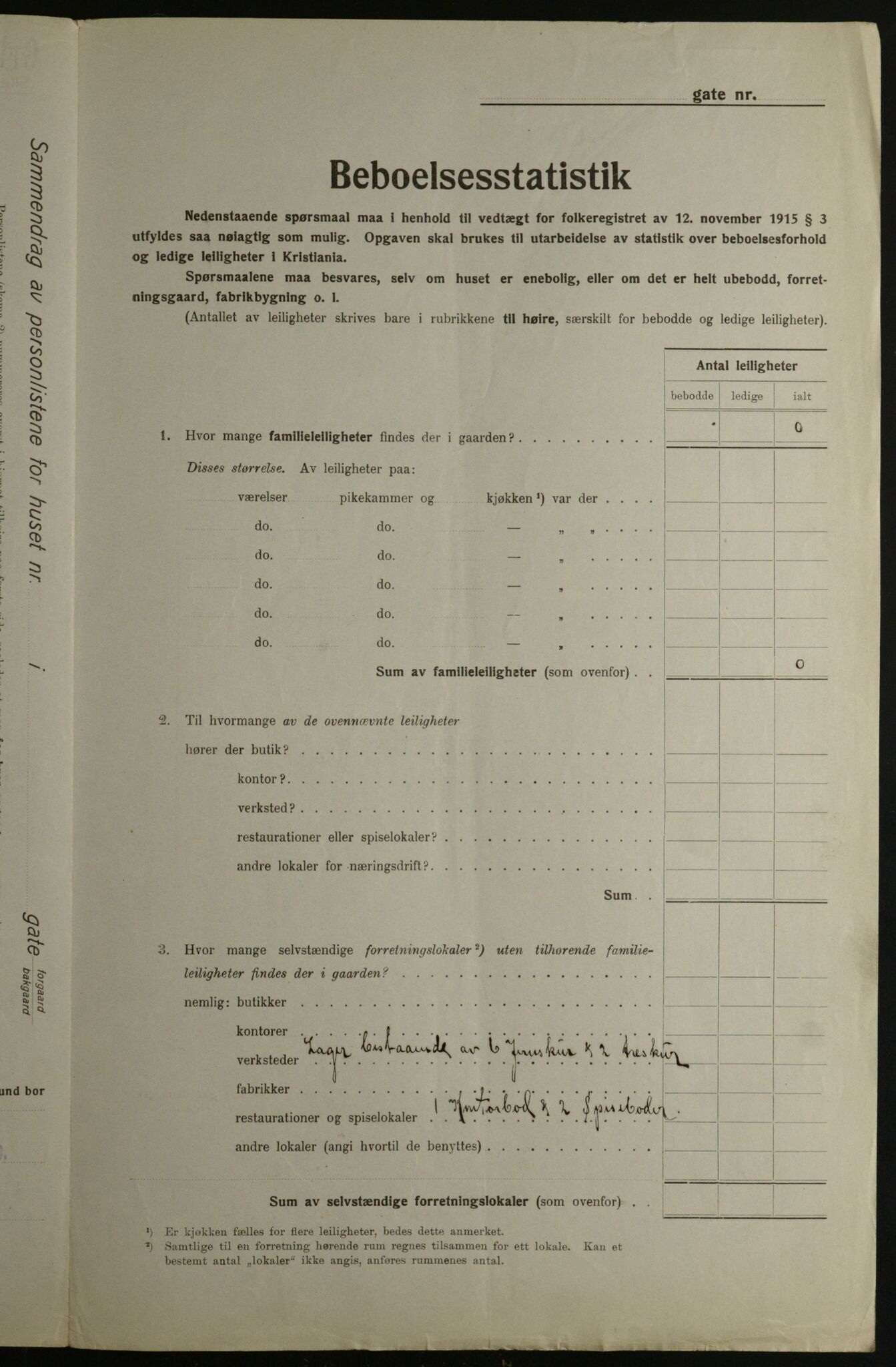 OBA, Kommunal folketelling 1.12.1923 for Kristiania, 1923, s. 100761