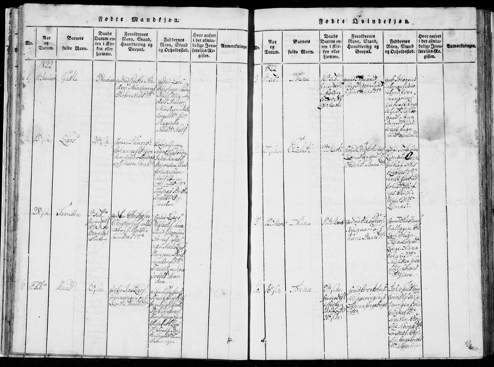 Strandebarm sokneprestembete, AV/SAB-A-78401/H/Hab: Klokkerbok nr. A  1, 1816-1826, s. 43