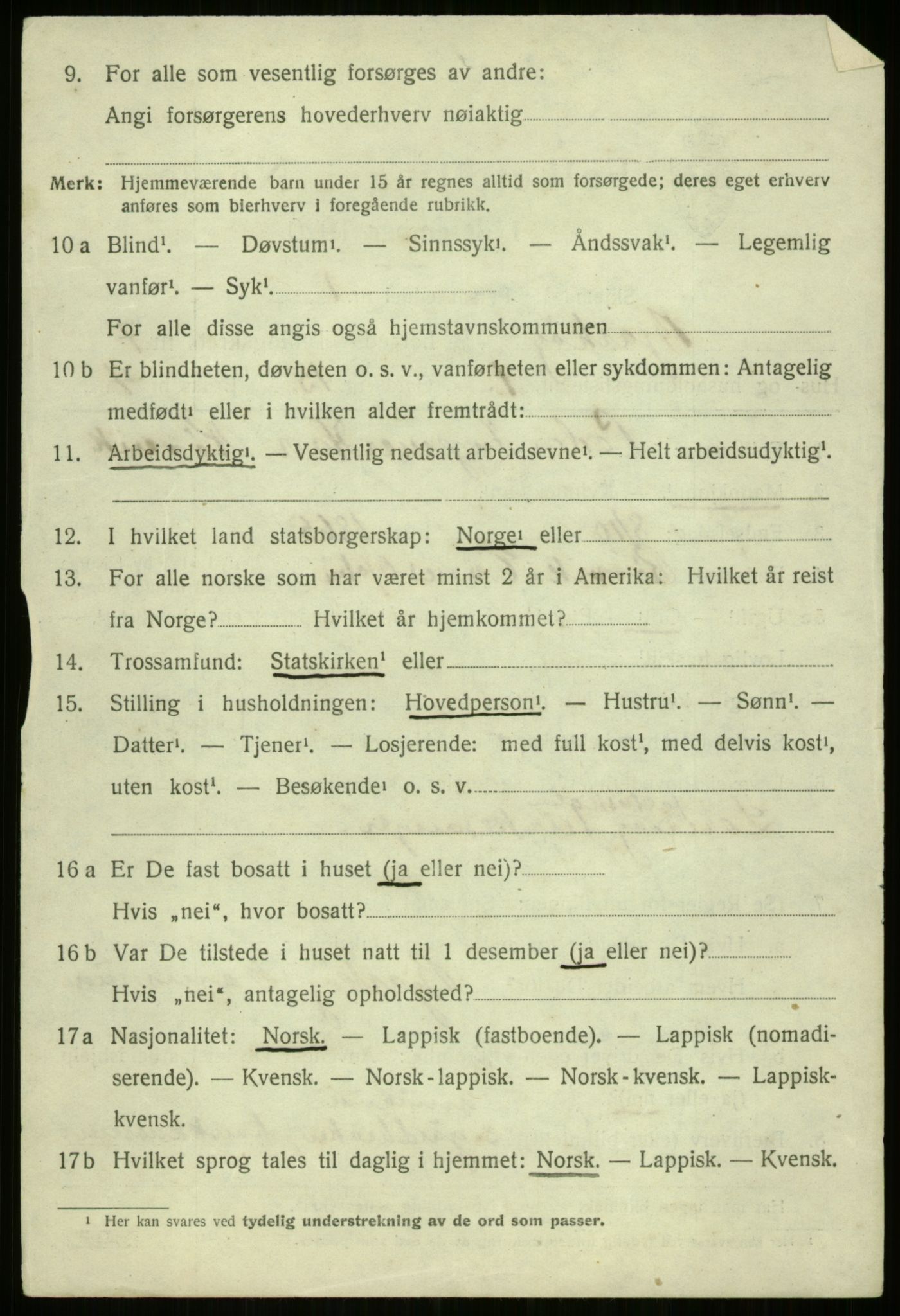 SATØ, Folketelling 1920 for 1915 Bjarkøy herred, 1920, s. 2942