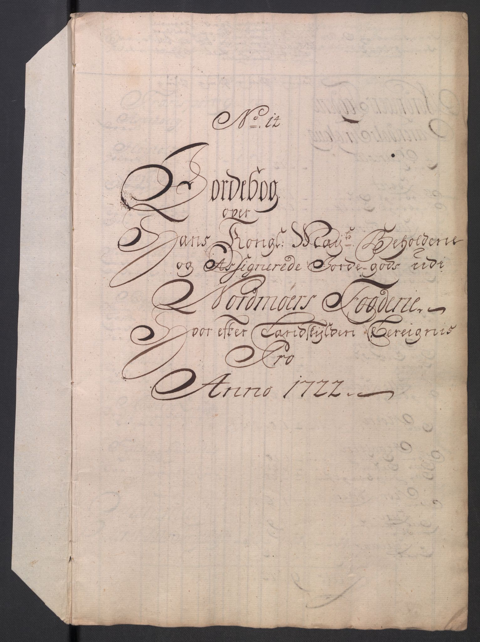 Rentekammeret inntil 1814, Reviderte regnskaper, Fogderegnskap, AV/RA-EA-4092/R56/L3755: Fogderegnskap Nordmøre, 1722, s. 156