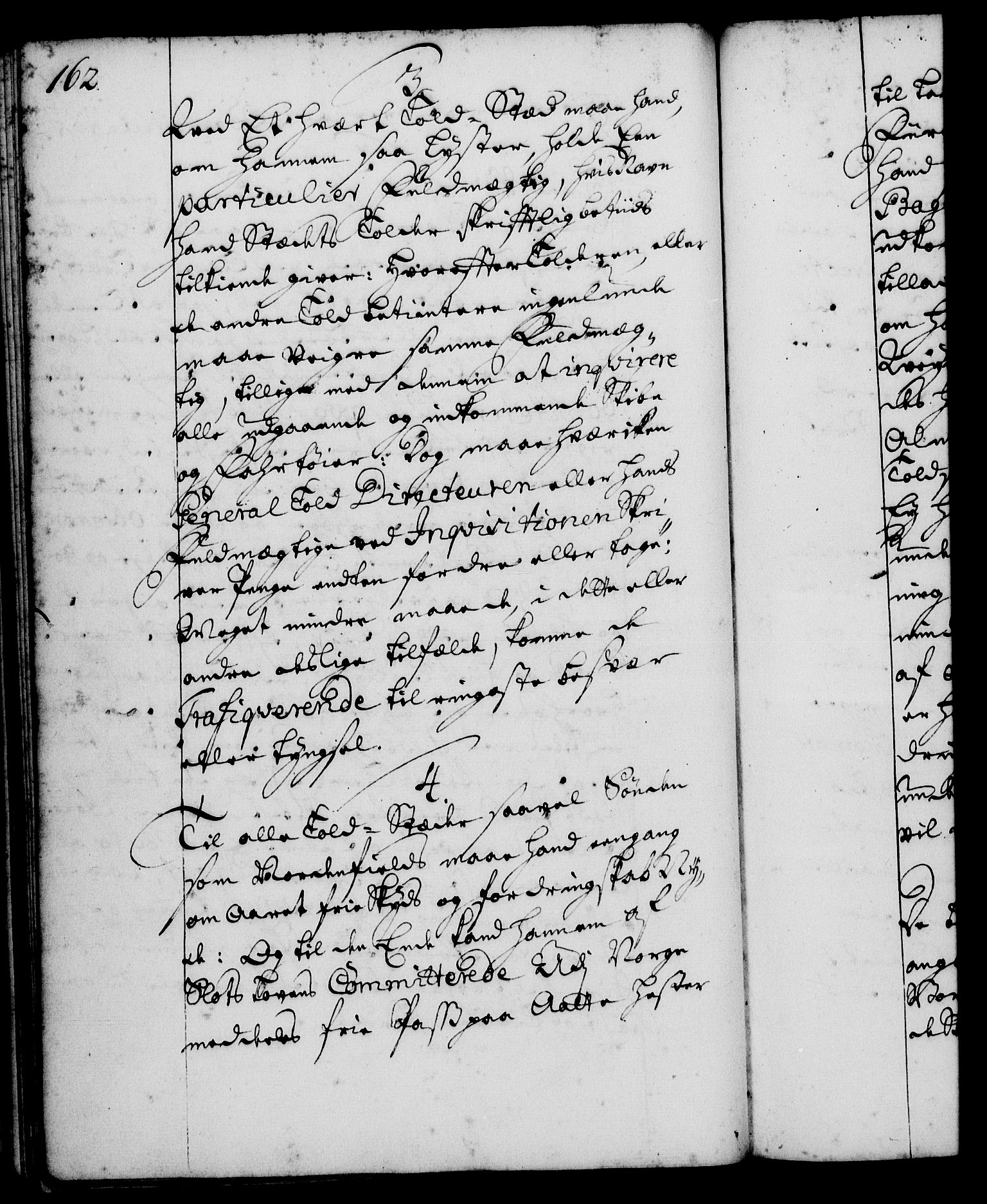 Rentekammeret, Kammerkanselliet, RA/EA-3111/G/Gg/Ggi/L0001: Norsk instruksjonsprotokoll med register (merket RK 53.34), 1720-1729, s. 162
