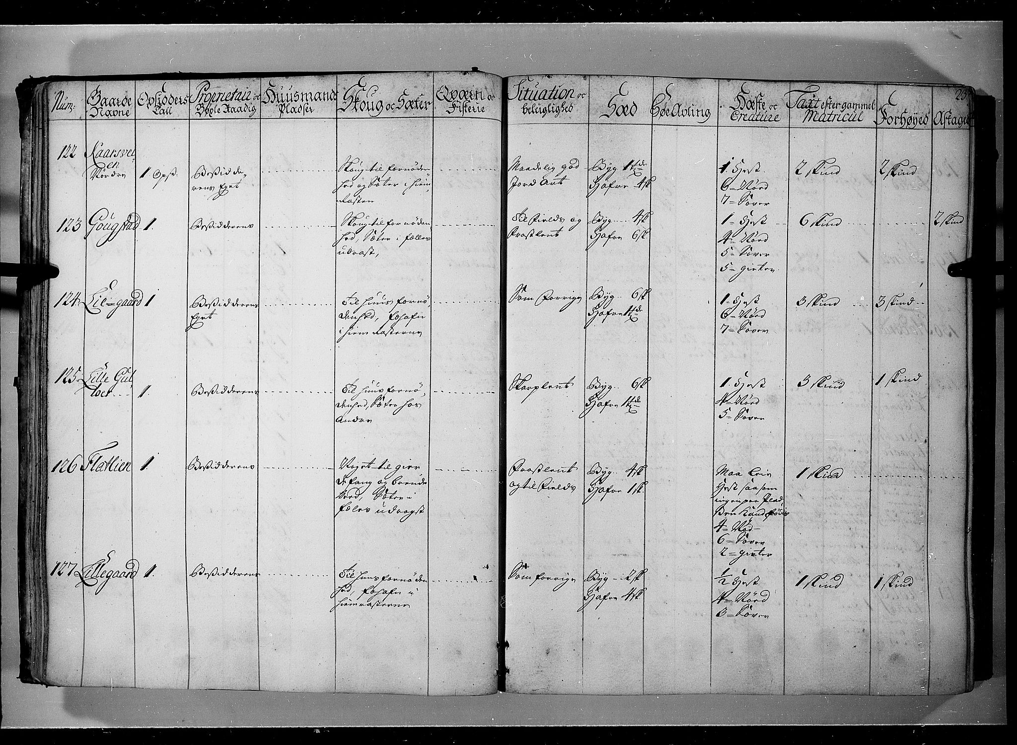 Rentekammeret inntil 1814, Realistisk ordnet avdeling, AV/RA-EA-4070/N/Nb/Nbf/L0104: Hadeland, Toten og Valdres eksaminasjonsprotokoll, 1723, s. 22b-23a