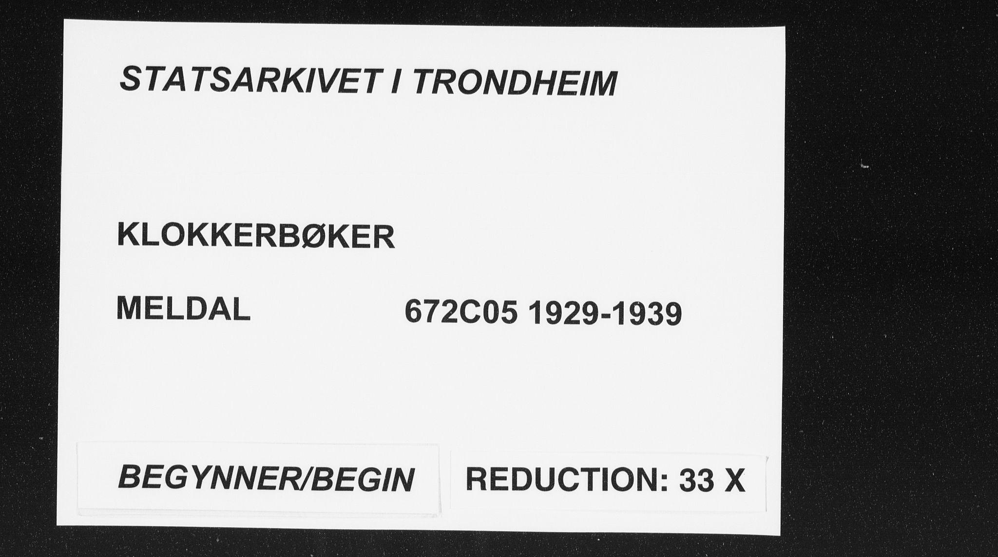 Ministerialprotokoller, klokkerbøker og fødselsregistre - Sør-Trøndelag, AV/SAT-A-1456/672/L0866: Klokkerbok nr. 672C05, 1929-1939
